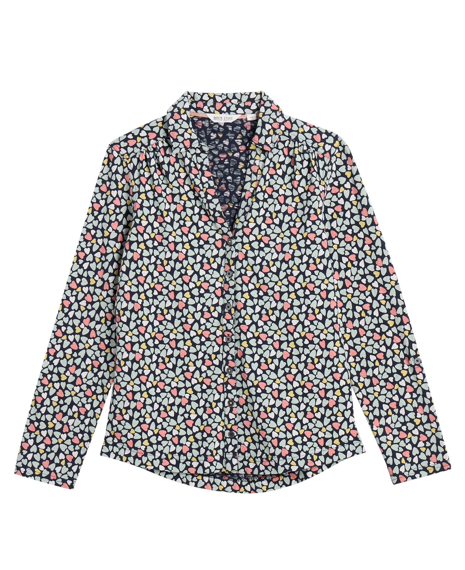 Annie Jersey Shirt - Blue Multi