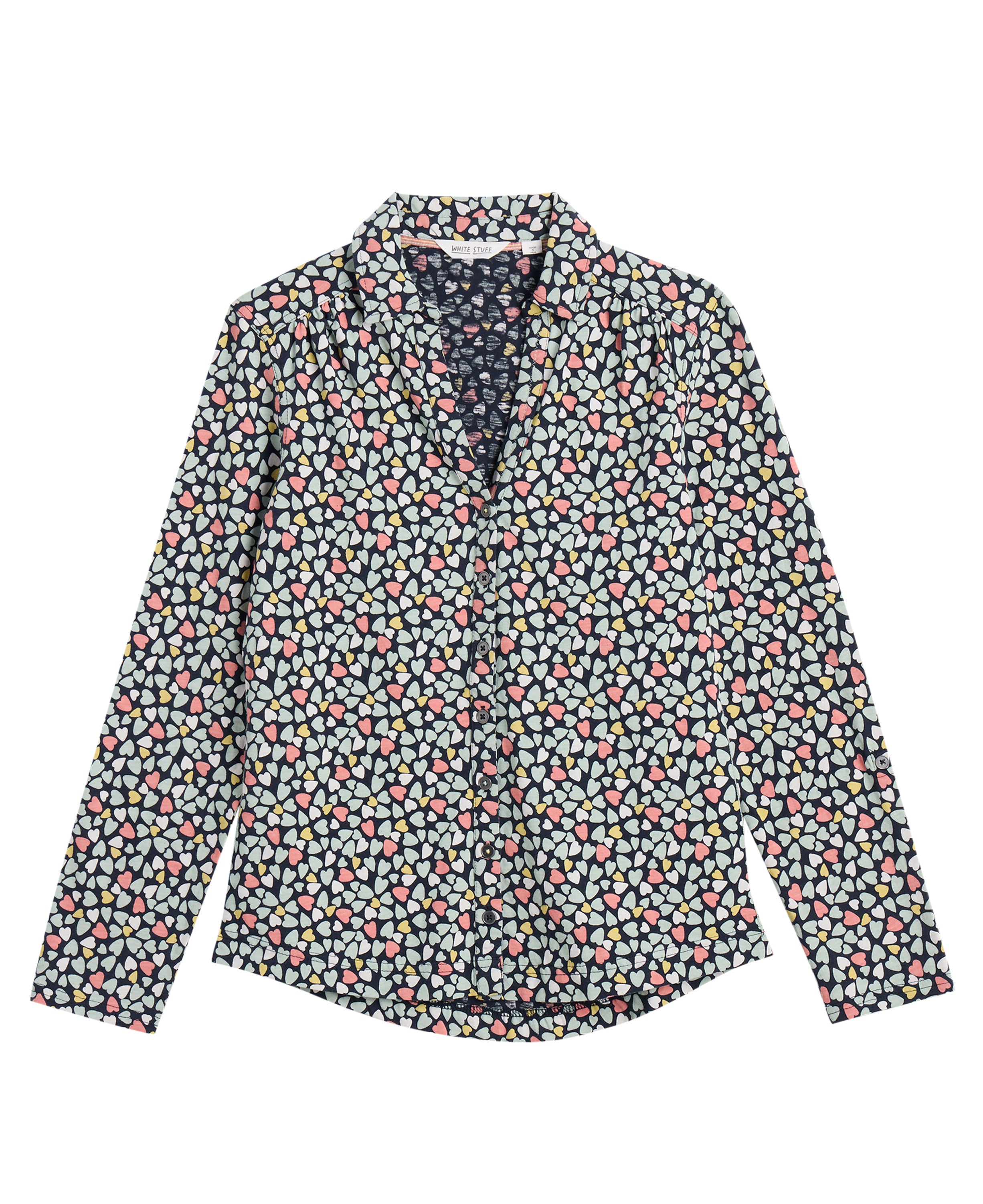 Annie Jersey Shirt - Blue Multi