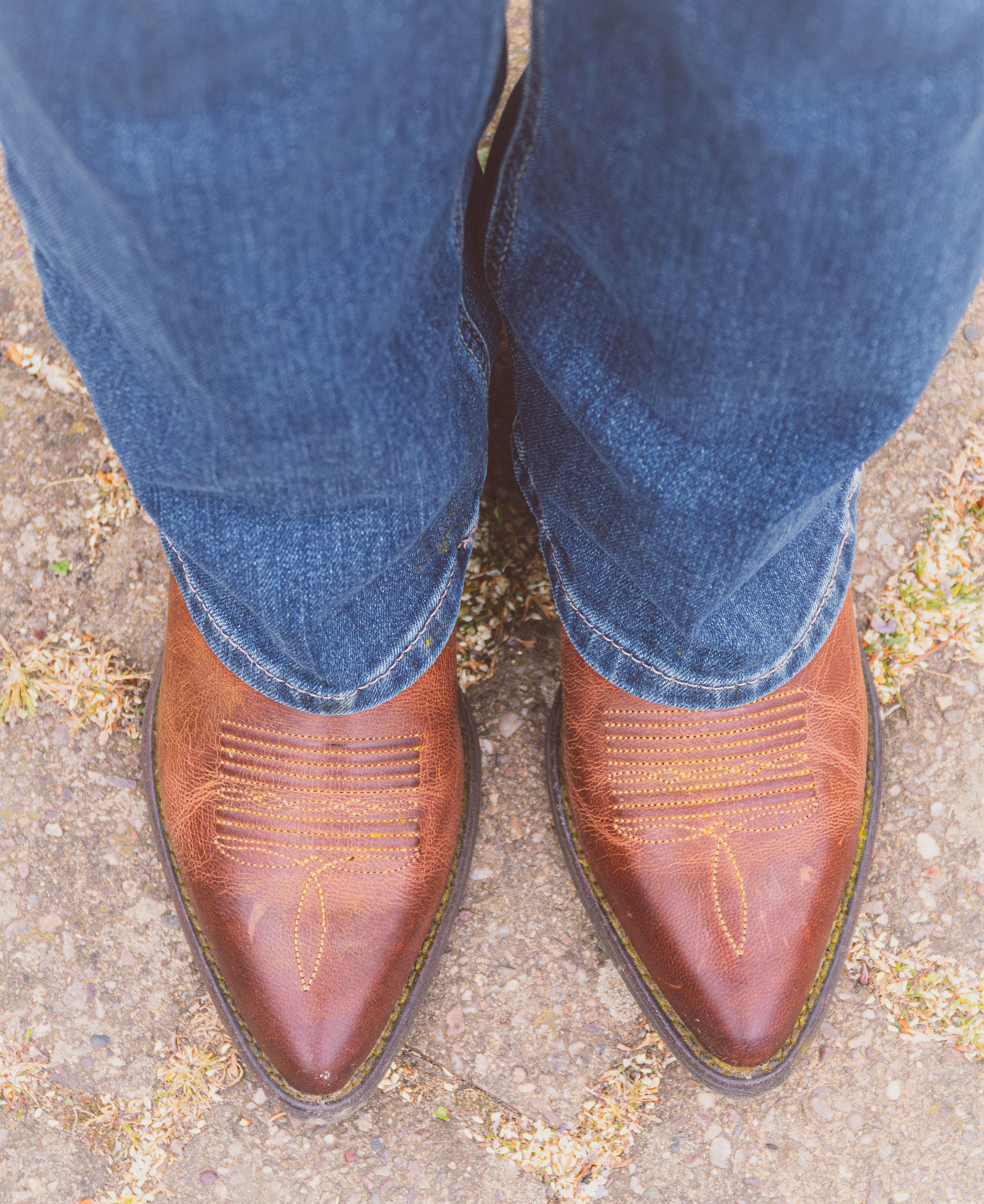 Heritage J Toe StretchFit Western Boot - Sassy Brown