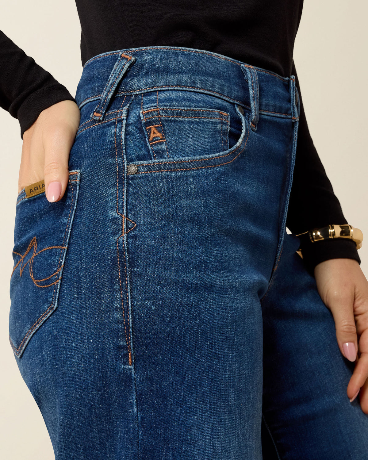 High Rise Vilma Ultrastretch Wide Leg Jeans - Norwalk