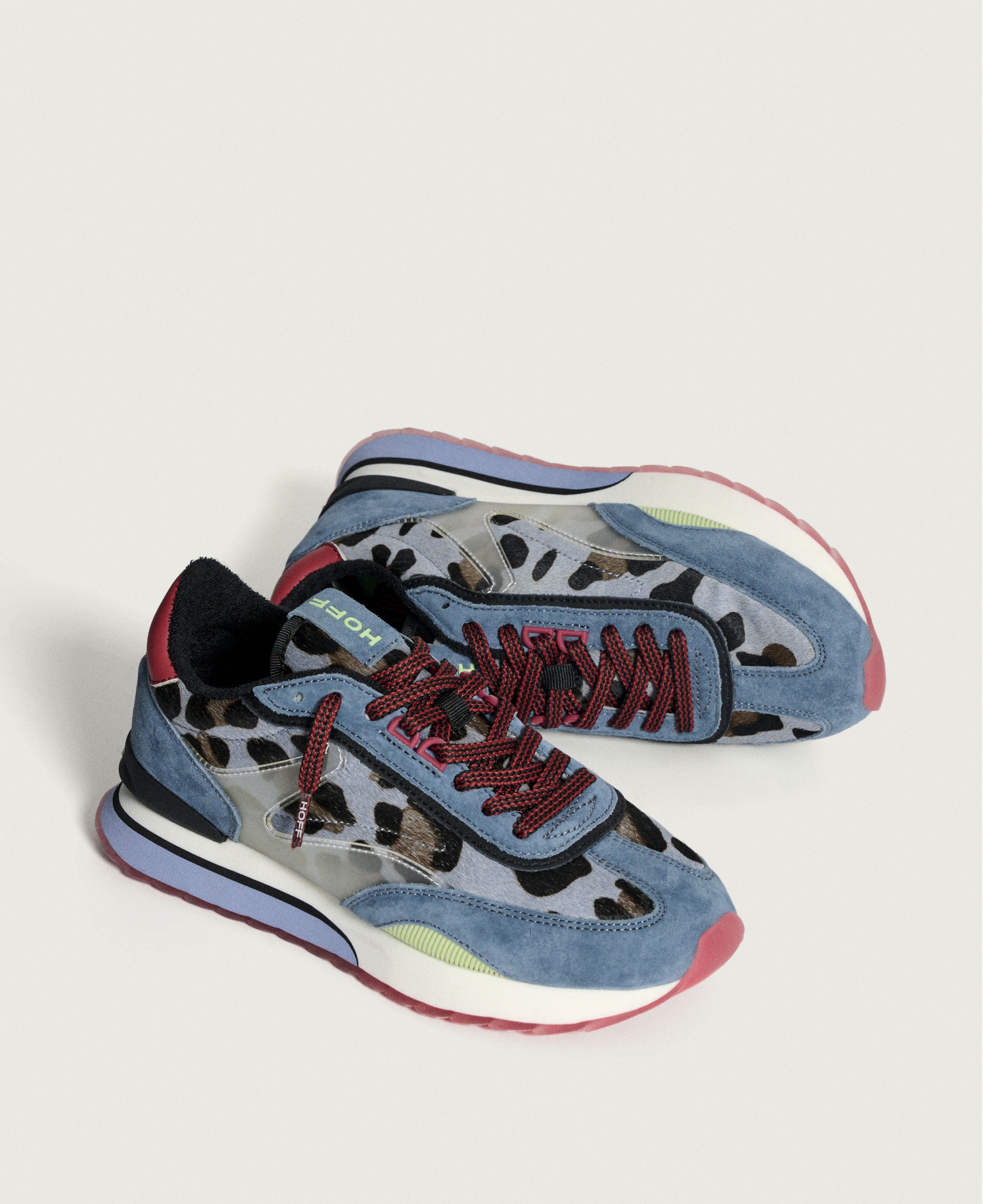 Art Blue Trainers - Blue/Animal