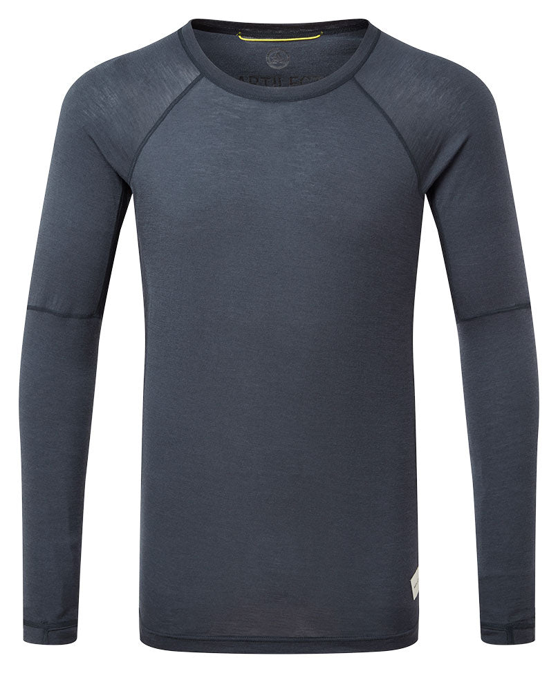 Boulder 125 Crew Top - Dusk Blue/Black