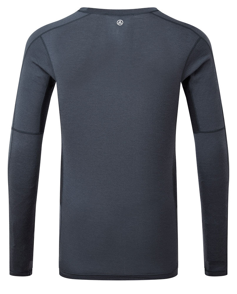 Boulder 125 Crew Top - Dusk Blue/Black