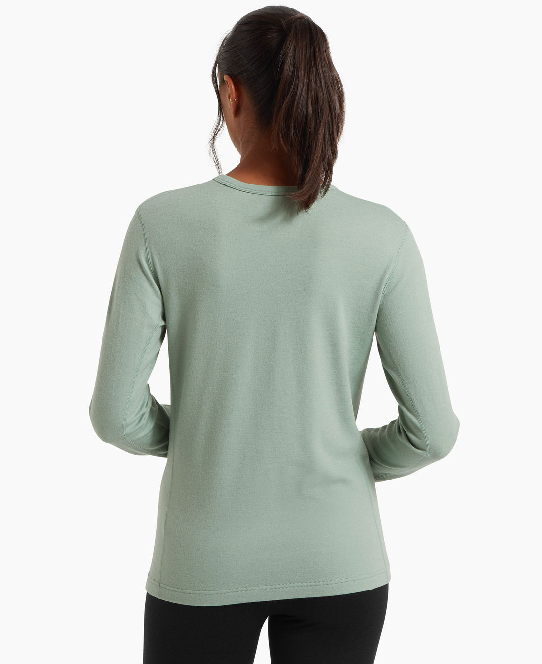 Redstone Long Sleeve Crew Baselayer Womens - Iceberg