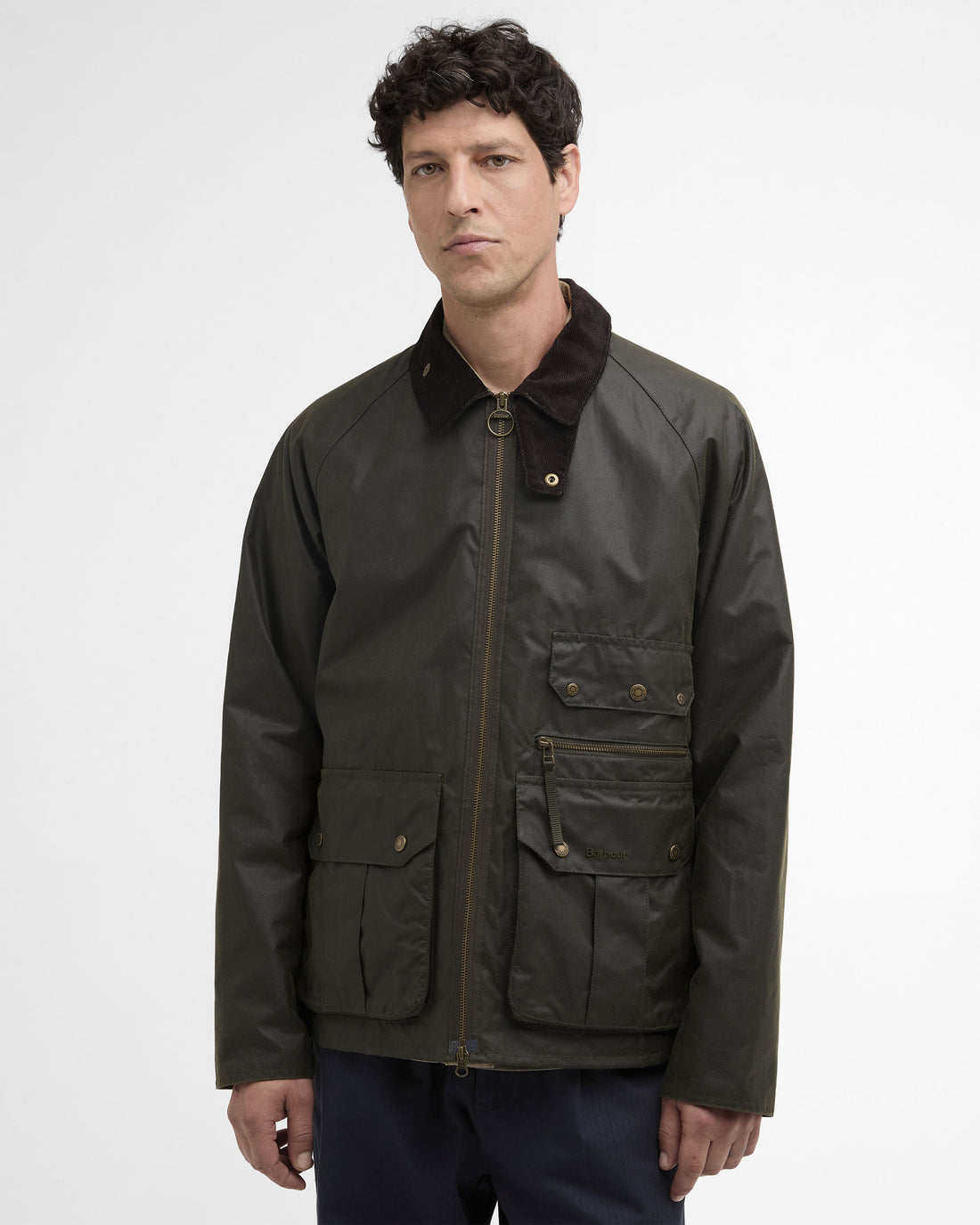 Re-Engineered Blackett Spey Wax Jacket - Archive Olive