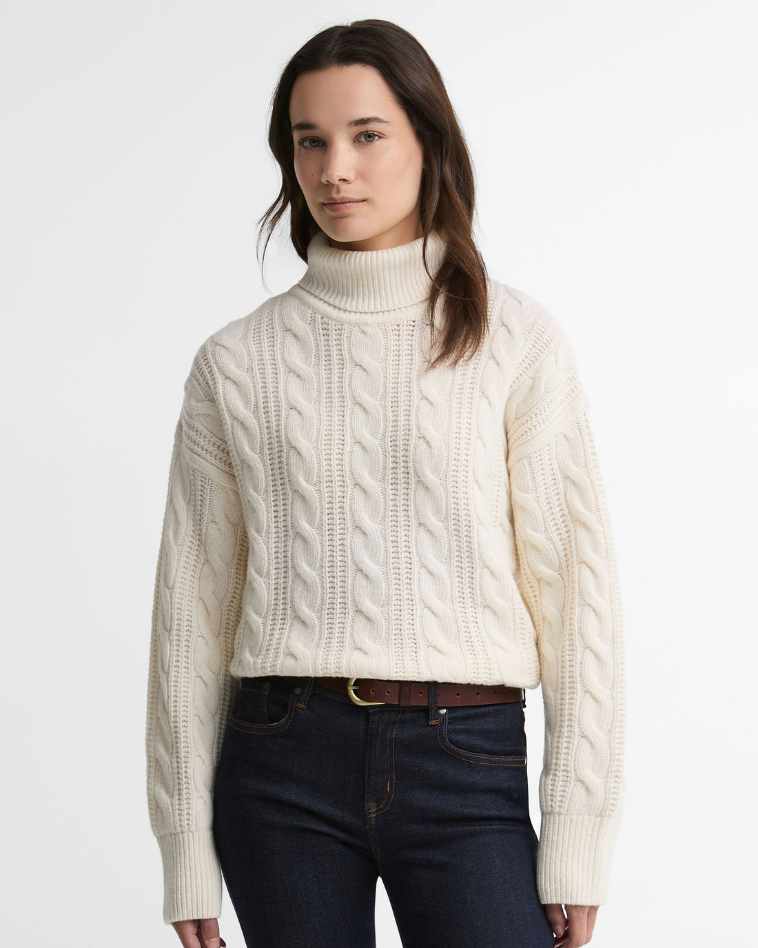 Agatha Knitted Jumper - Ecru