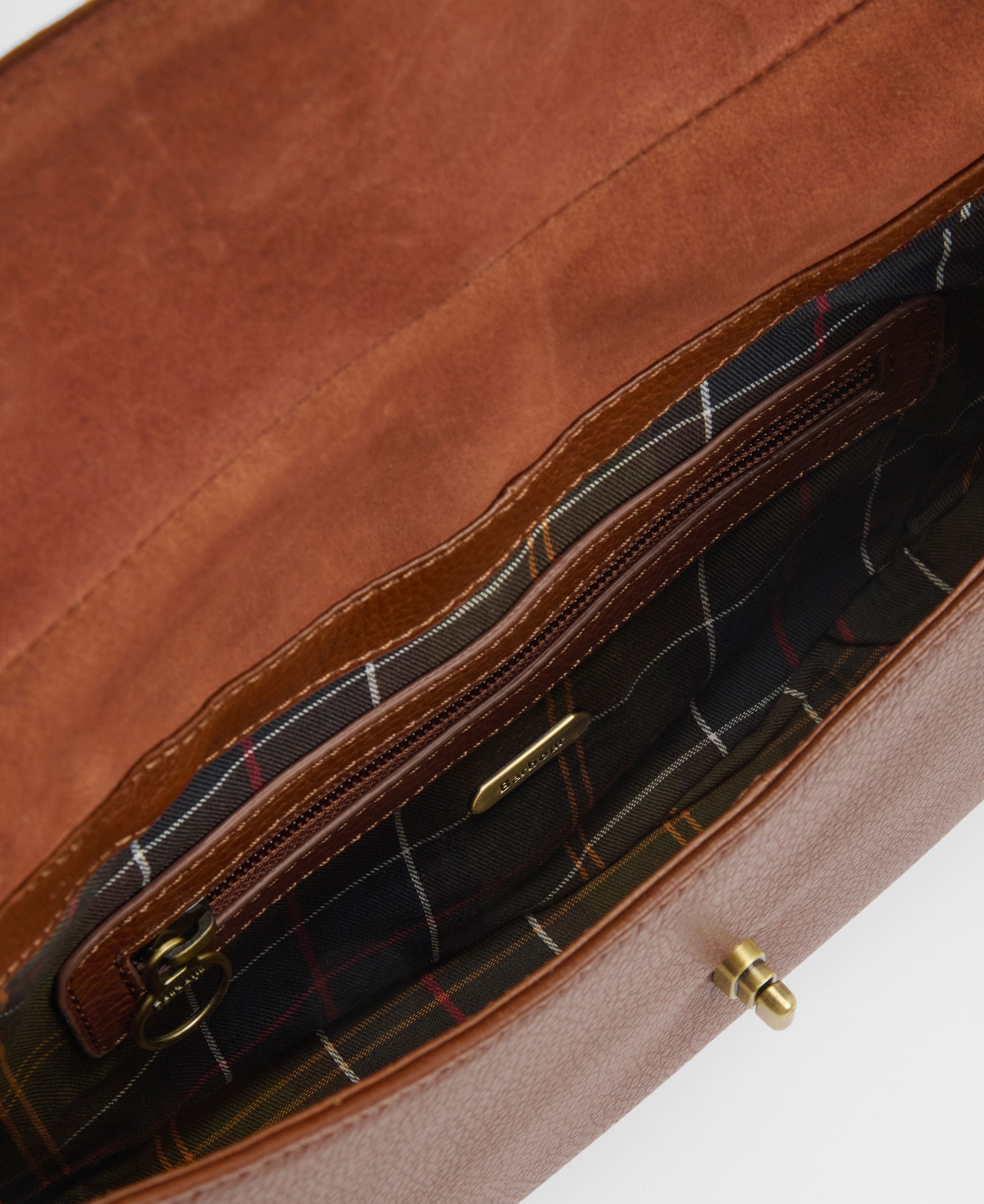 Alder Leather Sling Bag - Brown