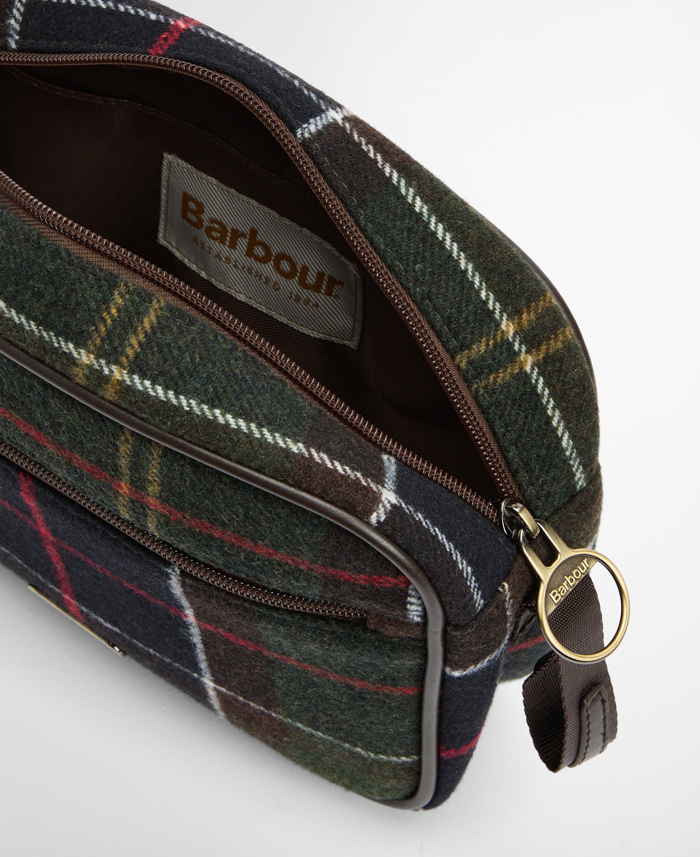 Allowhay Tartan Wash Bag - Classic Tartan