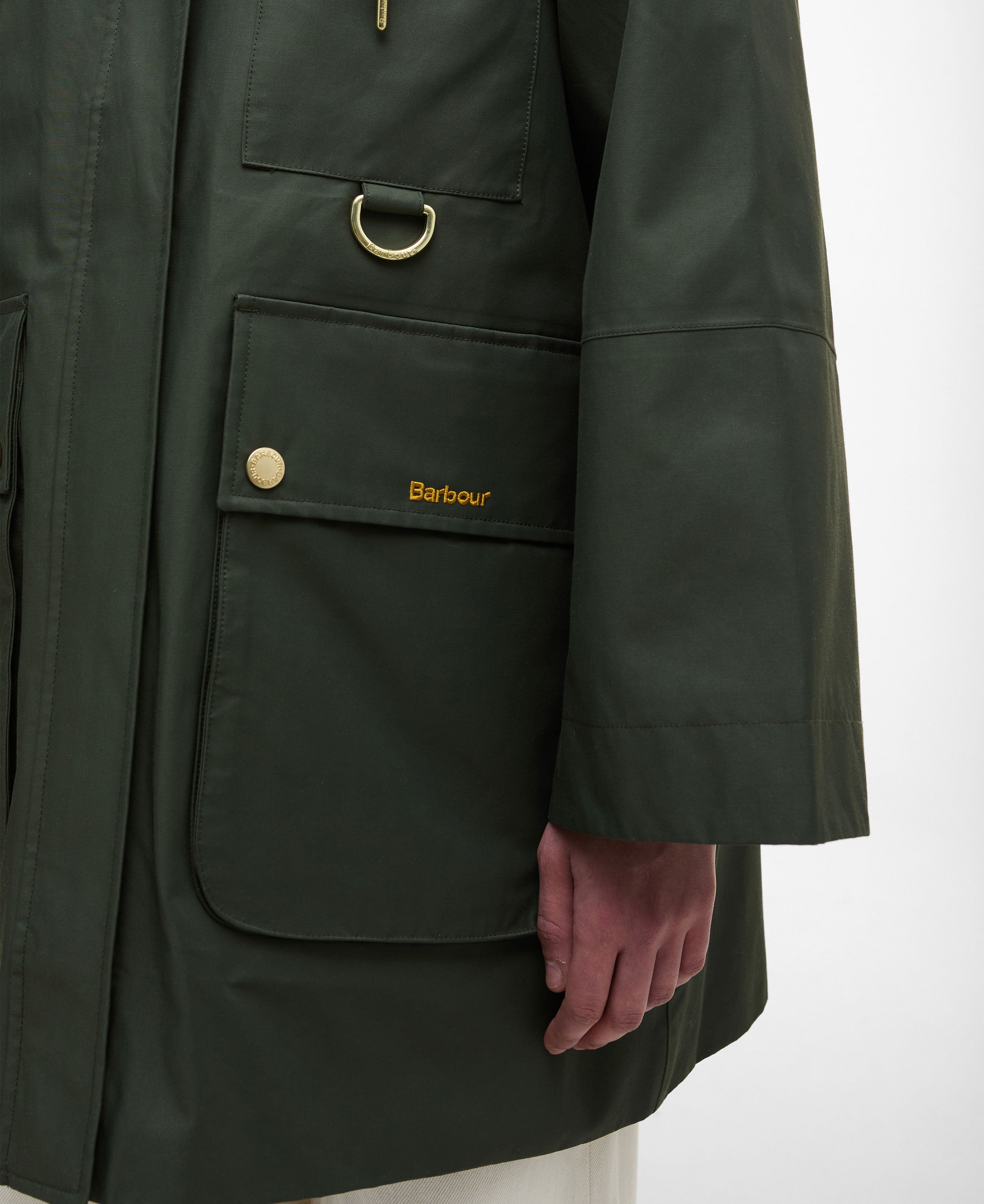 Arla Waterproof Jacket - Olive/Ancient Tartan