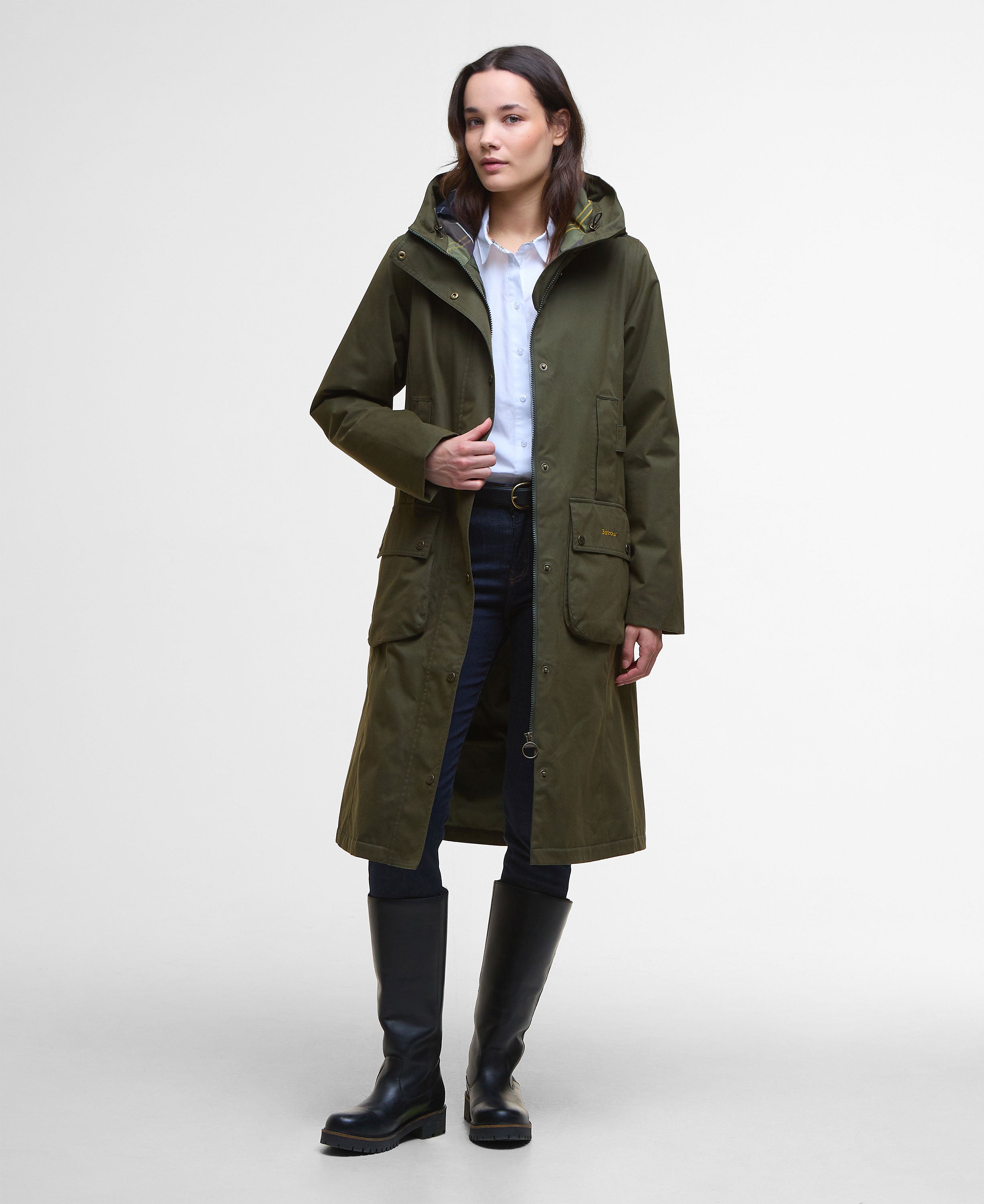 Bamburgh Waterproof Jacket - Olive/Classic