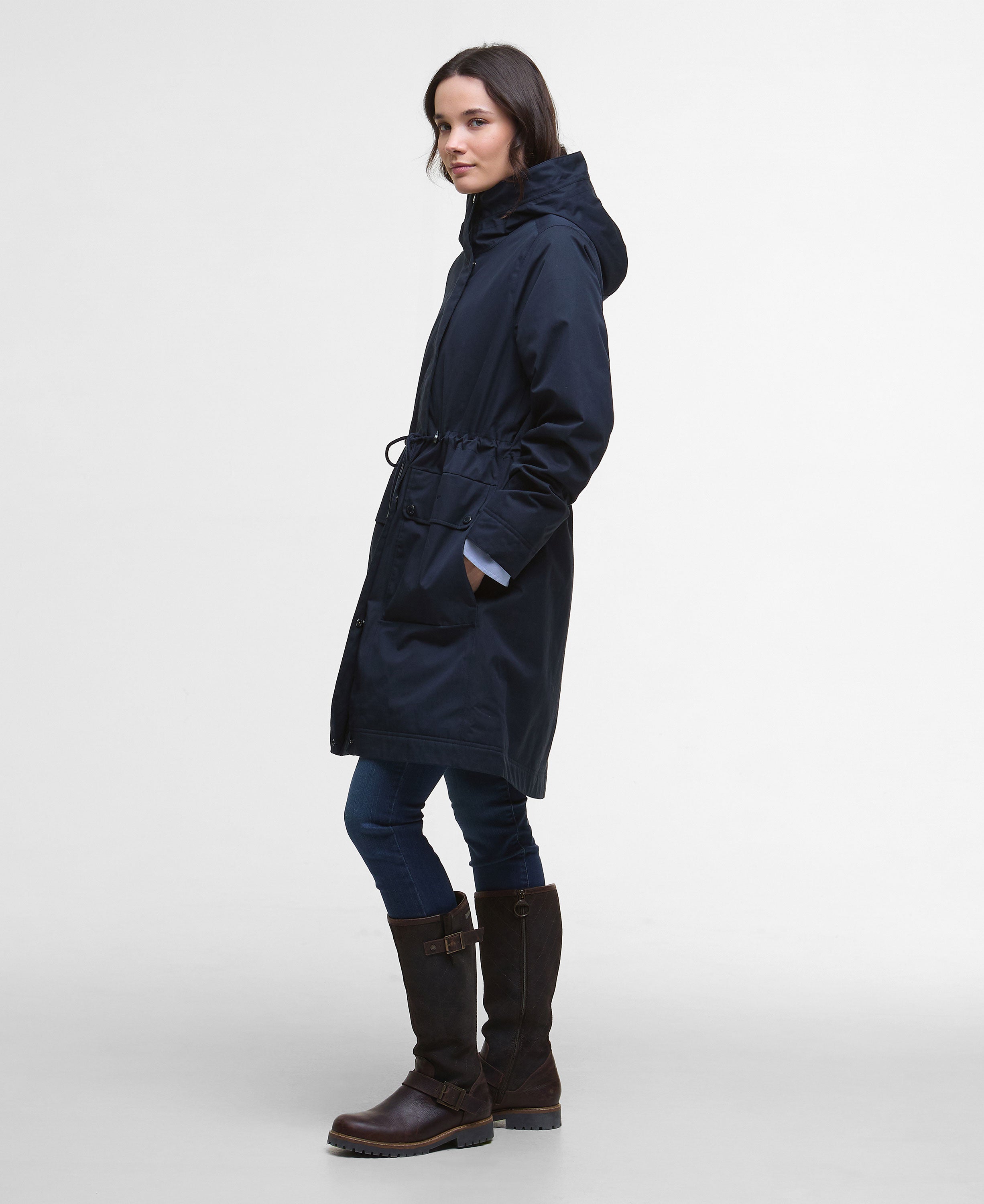 Bowlees Waterproof Jacket - Deep Navy/Classic