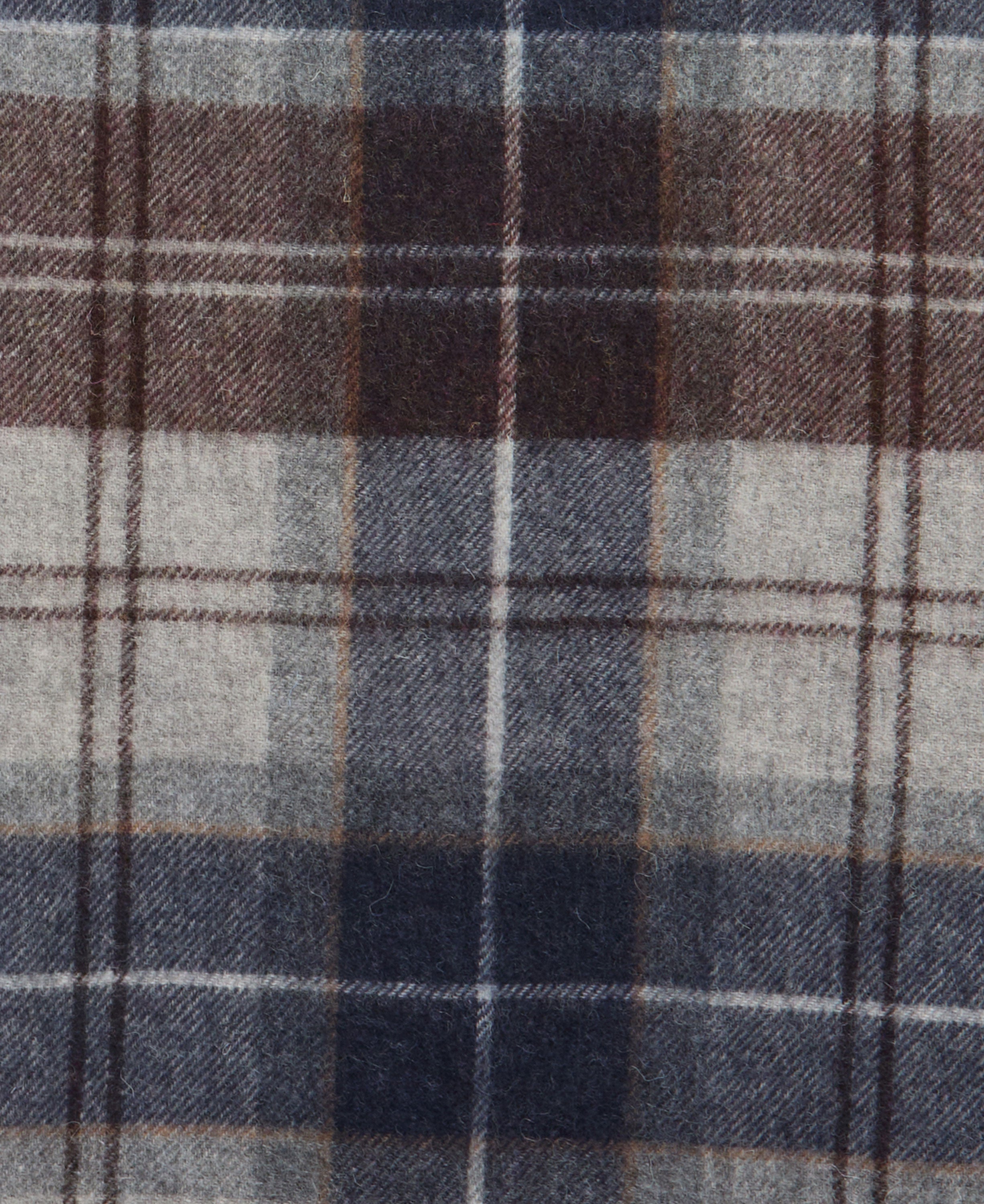 Brack Patchwork Tartan Scarf - Midnight Oak Tartan