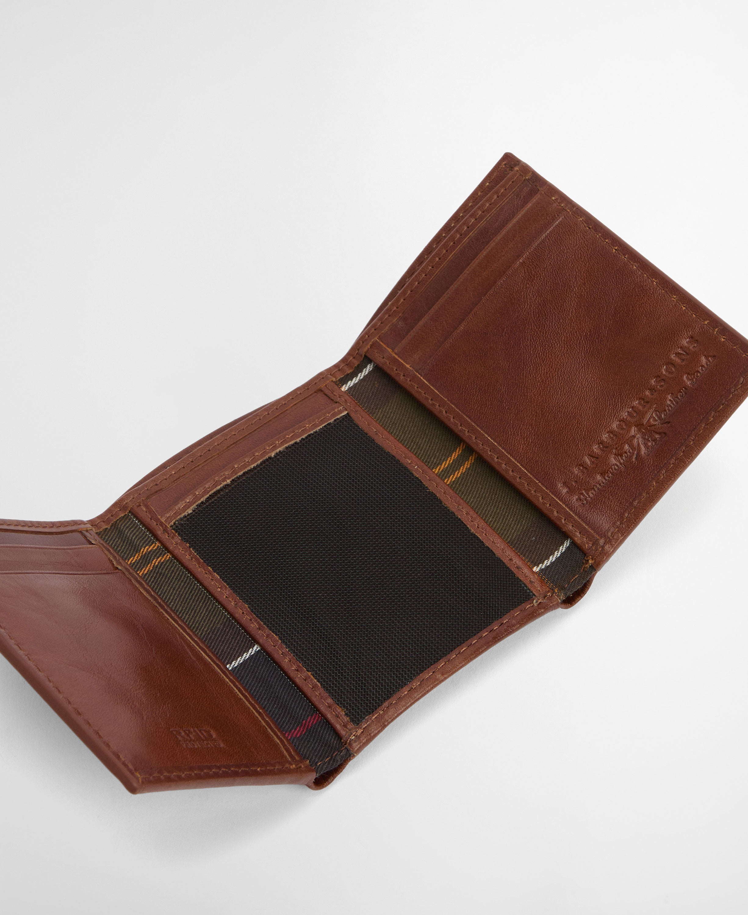 Bywell Leather Bi Fold Wallet - Heritage Brown