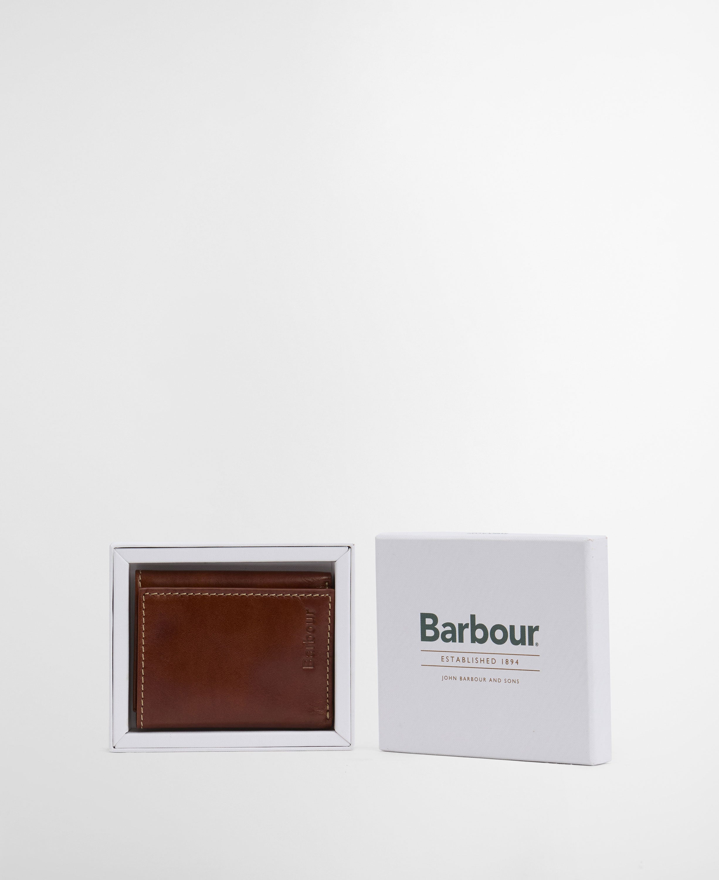 Bywell Leather Bi Fold Wallet - Heritage Brown