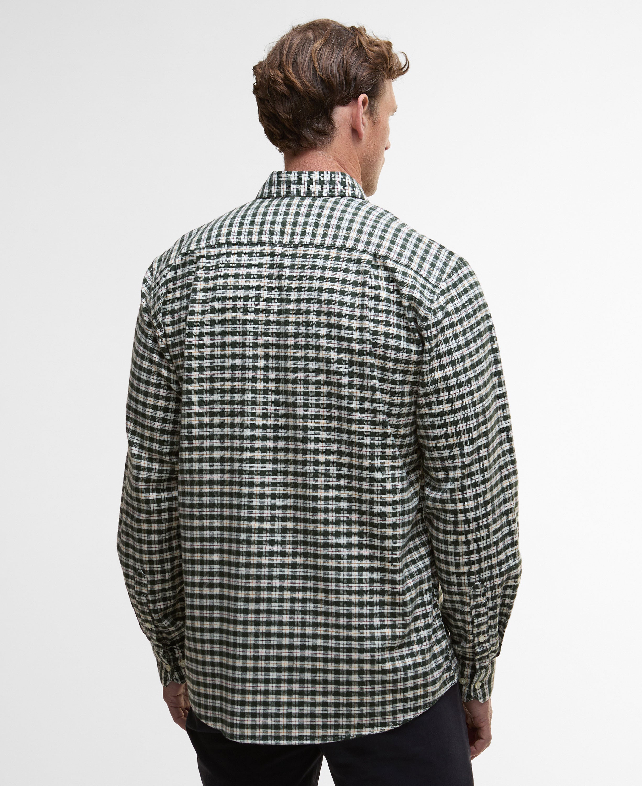 Colderham Regular Checked Shirt - Forest