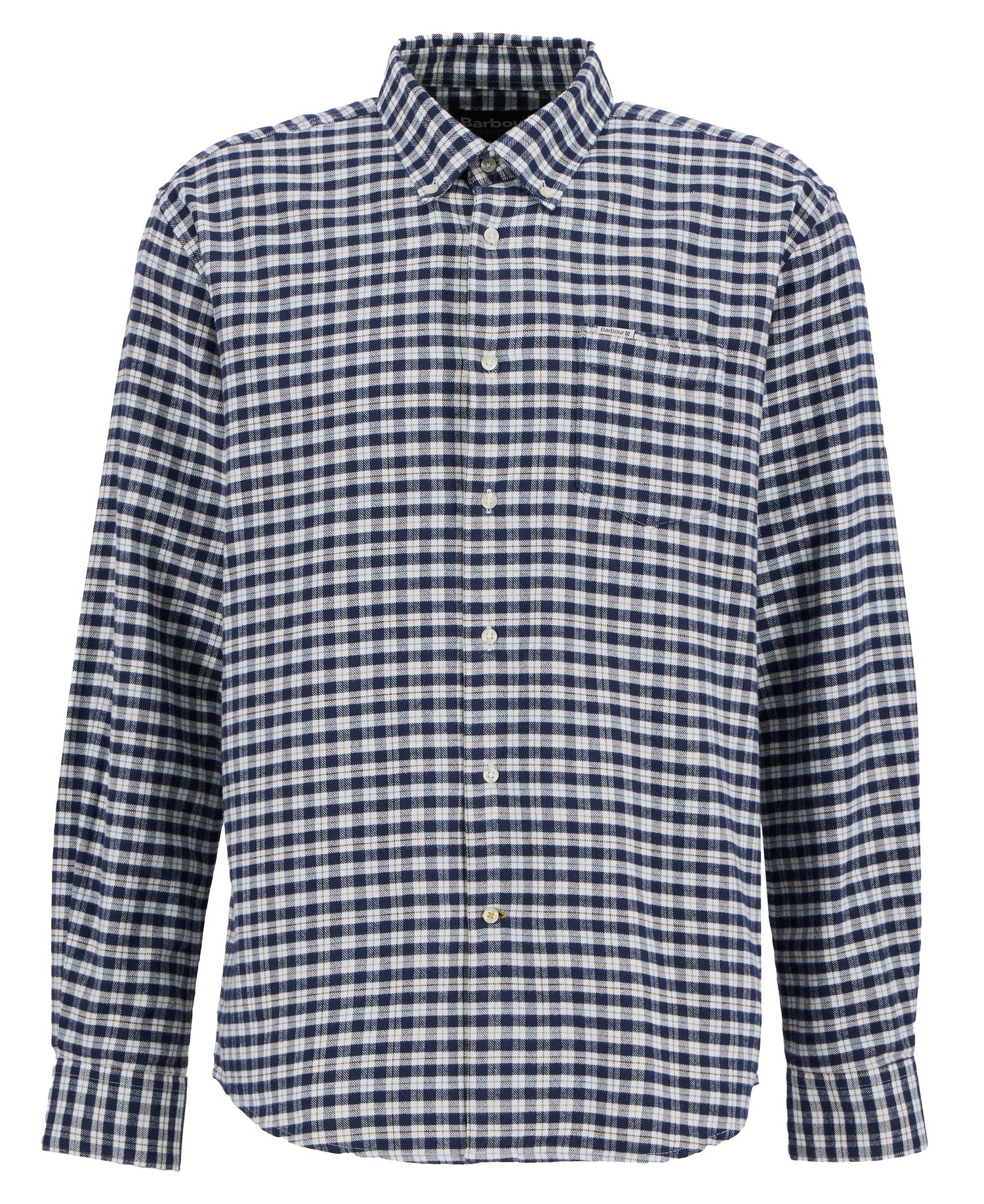 Colderham Regular Checked Shirt - Navy