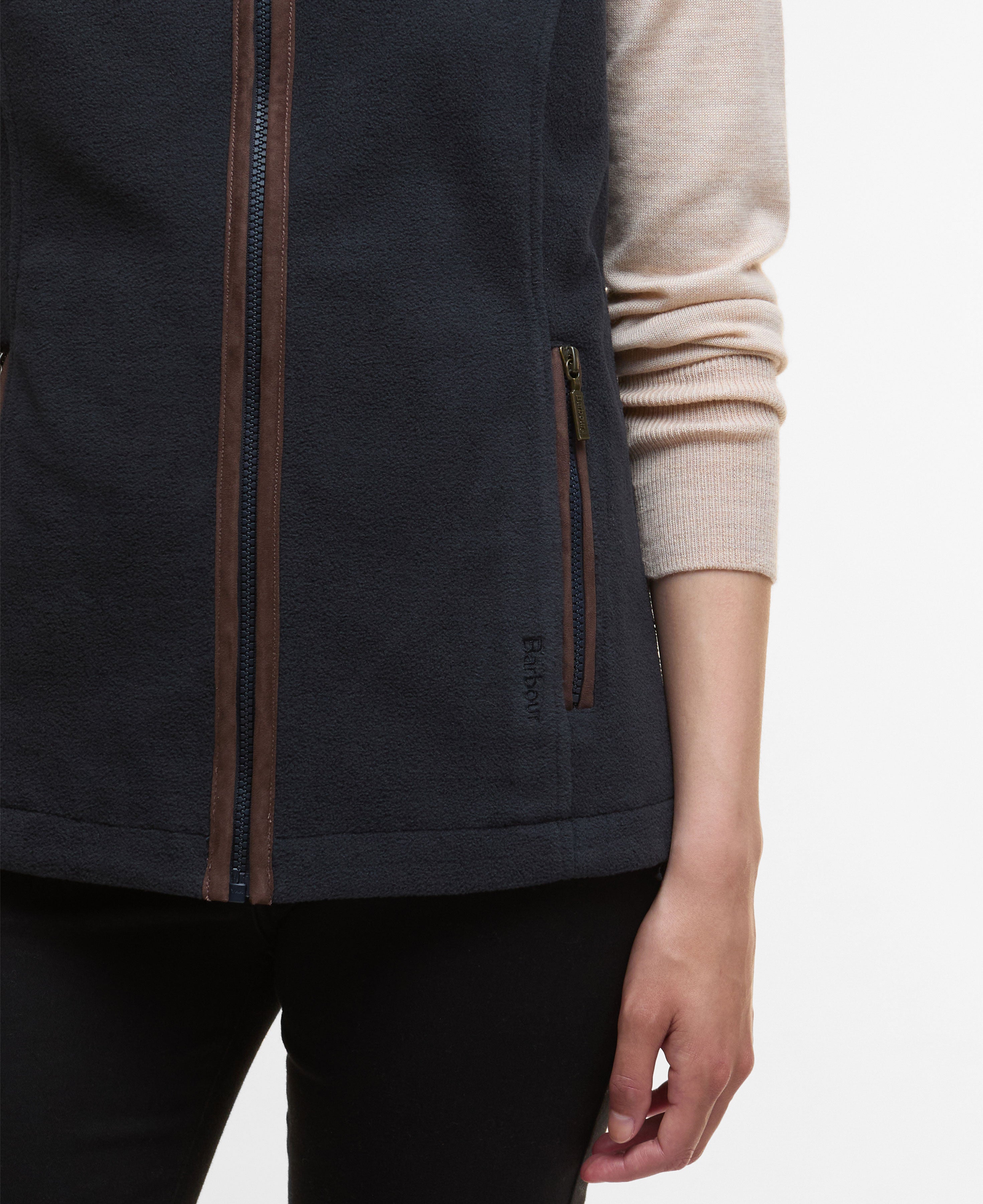Country Colton Fleece Gilet - Navy