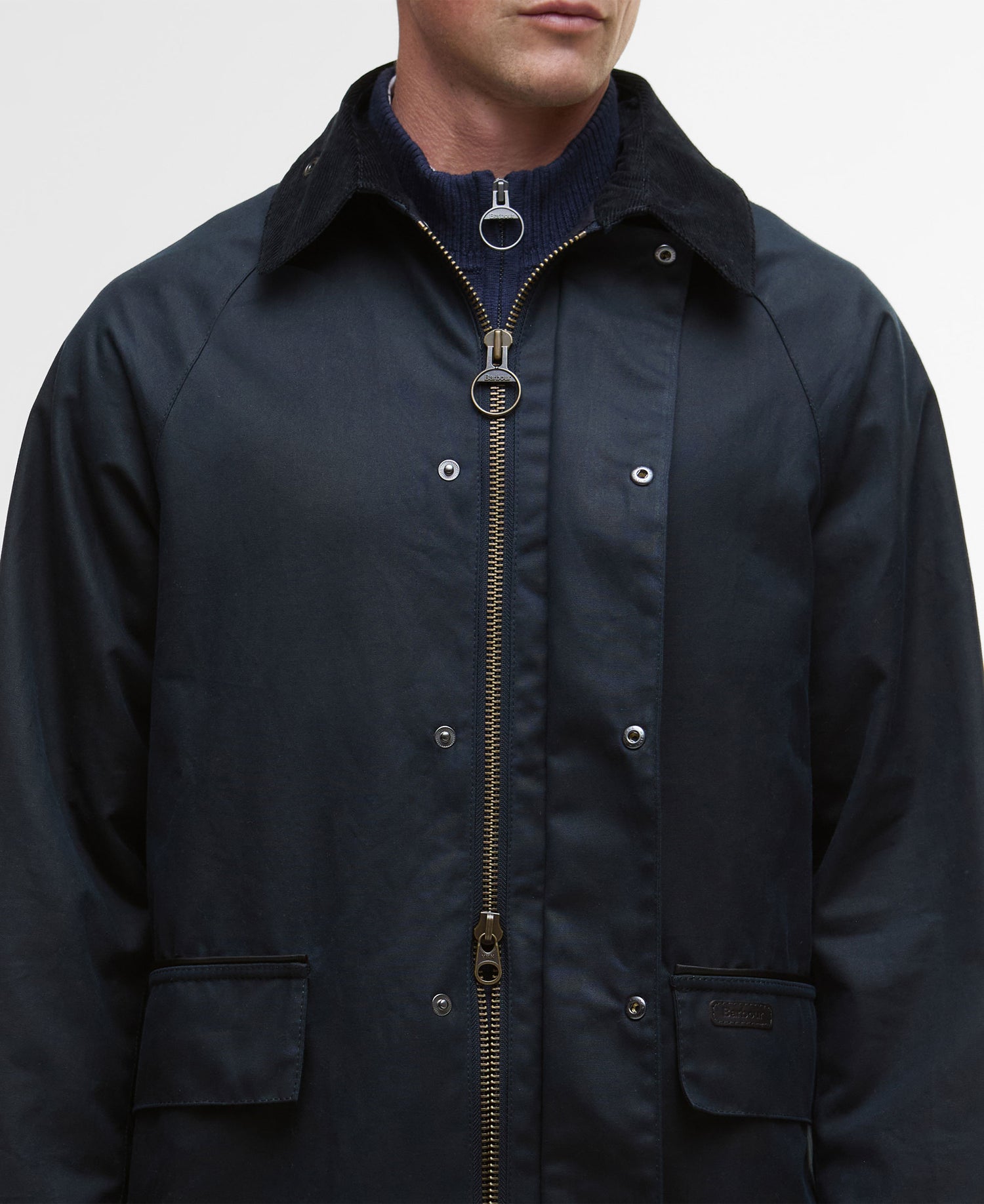 Country Wax Mac Jacket - Navy