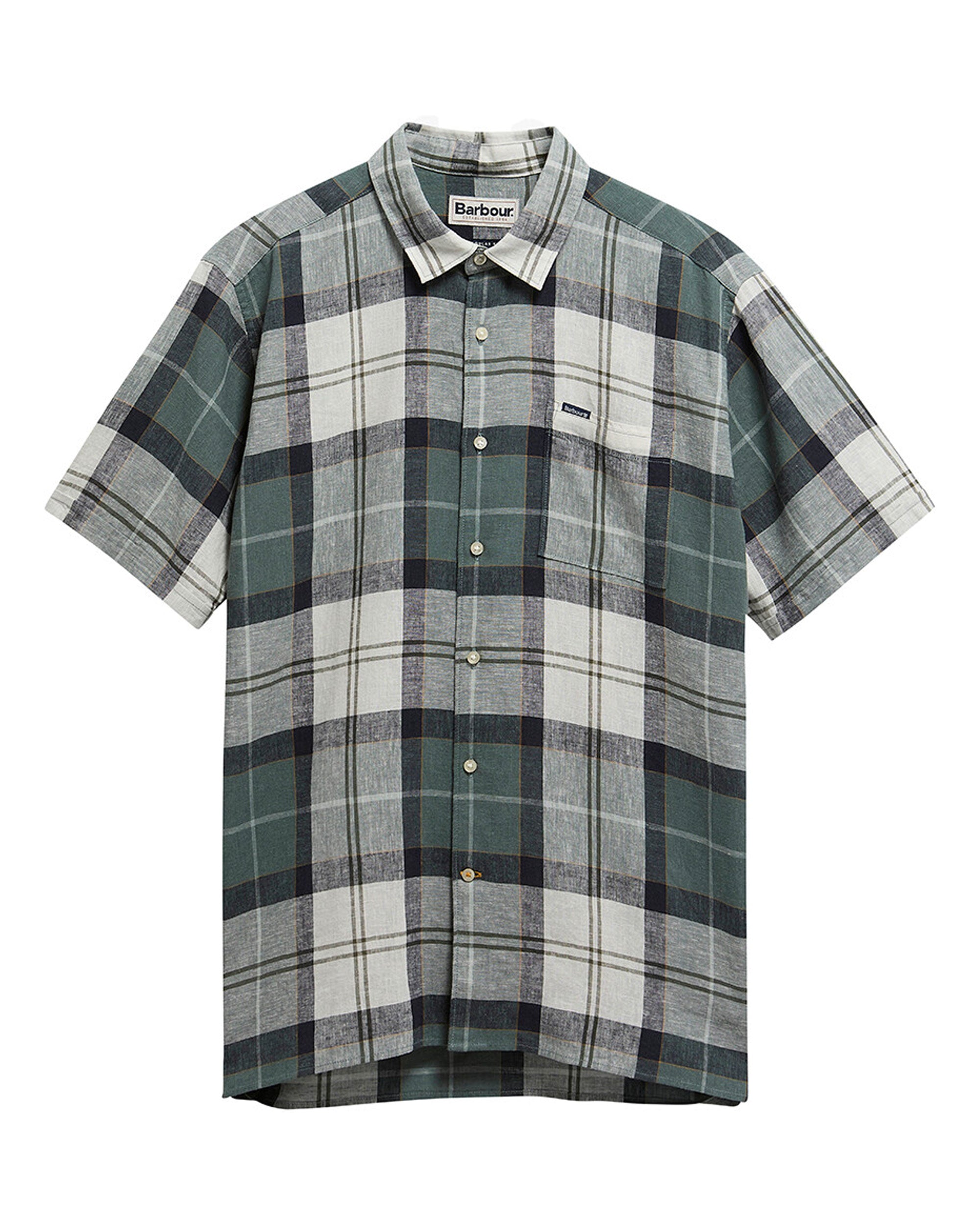 Croft Tartan Summer Shirt - Meadow Brook Tartan