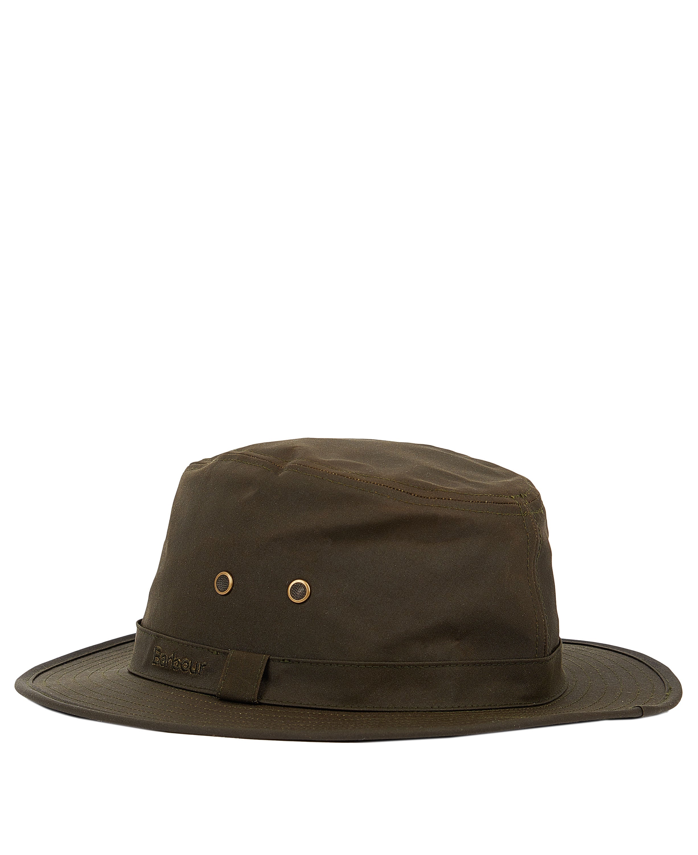 Dawson Wax Safari Hat - Olive