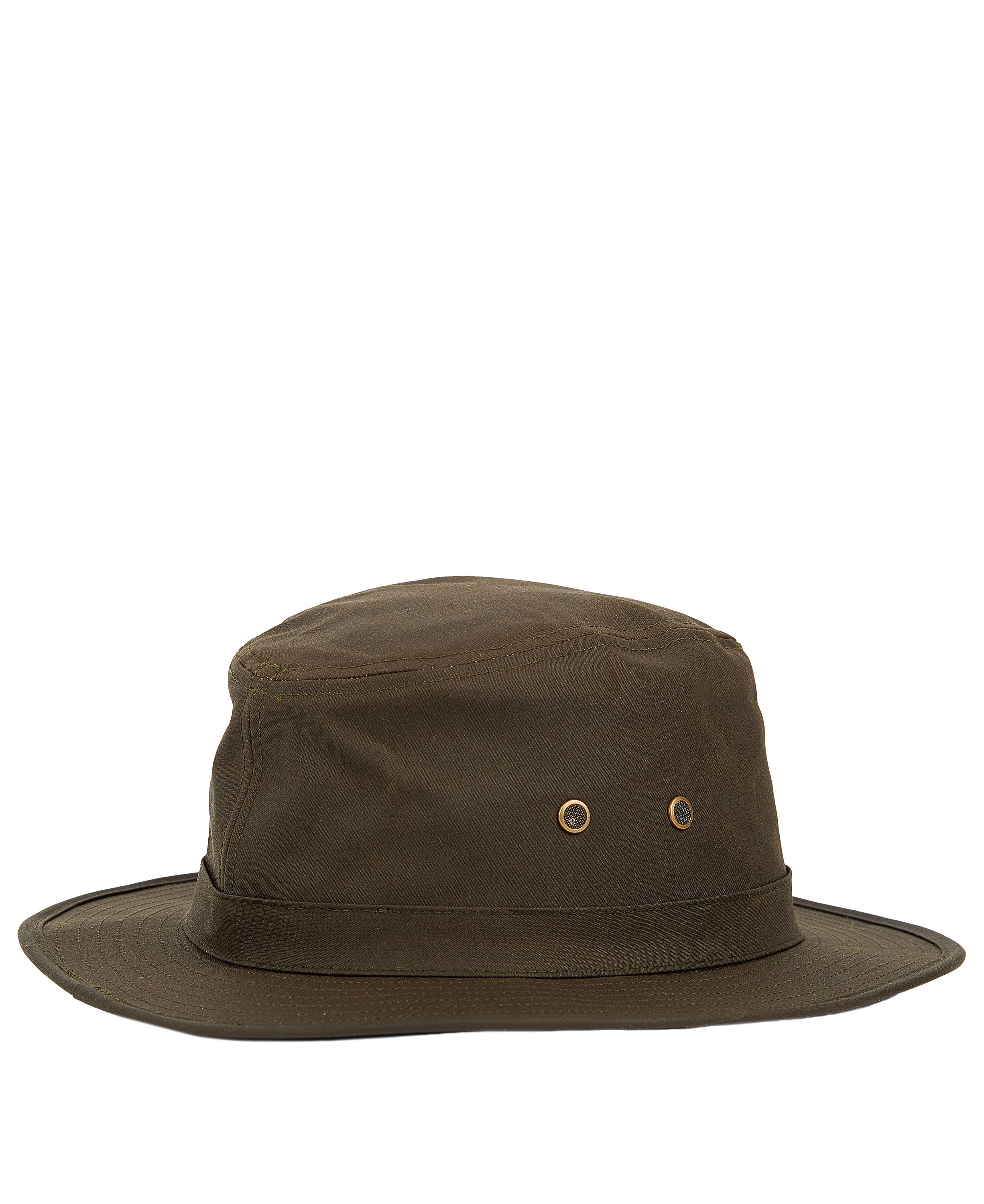 Dawson Wax Safari Hat - Olive