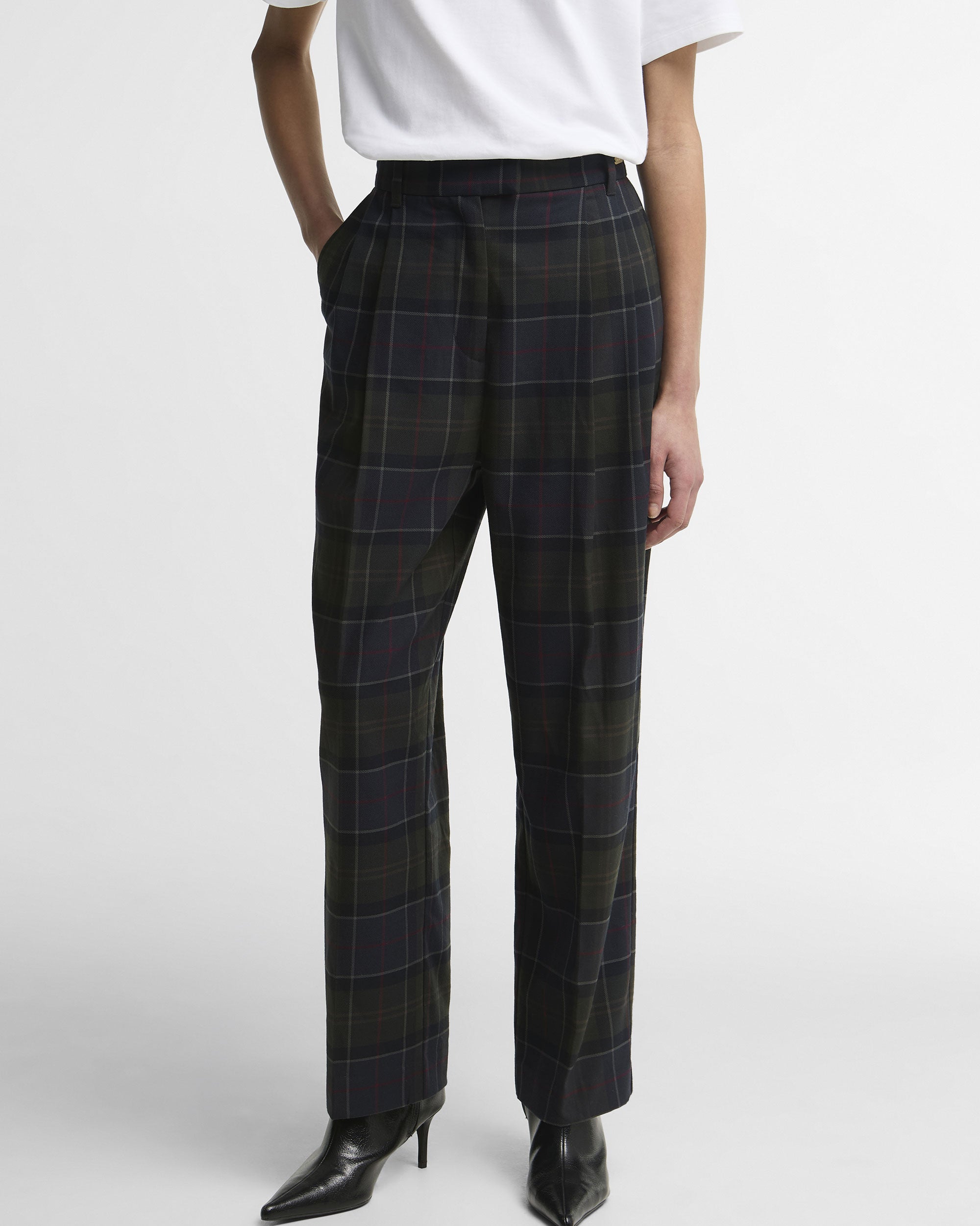 Delilah Trousers - Shadow Classic Tartan