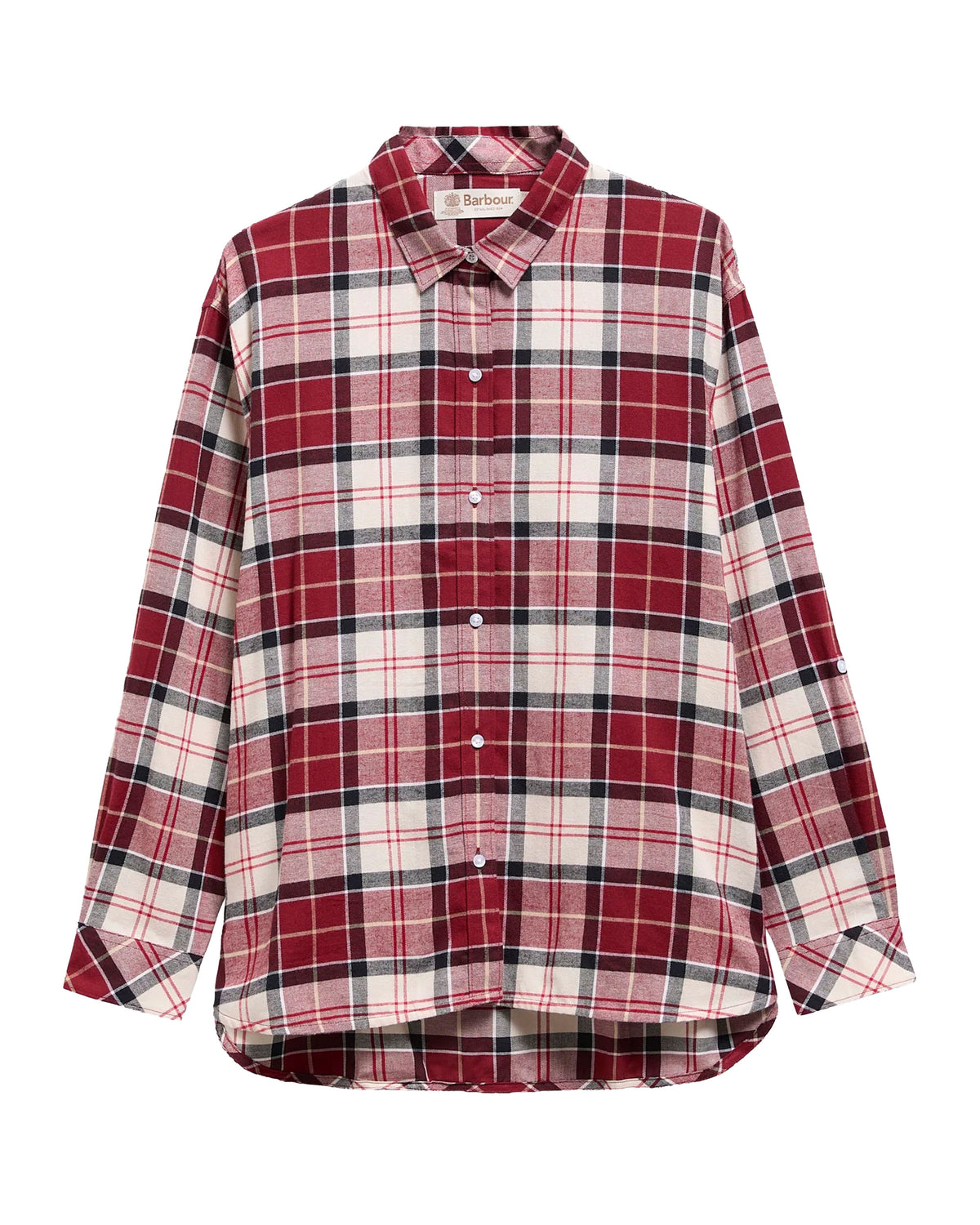 Elishaw Check Shirt - Light Cardinal Tartan