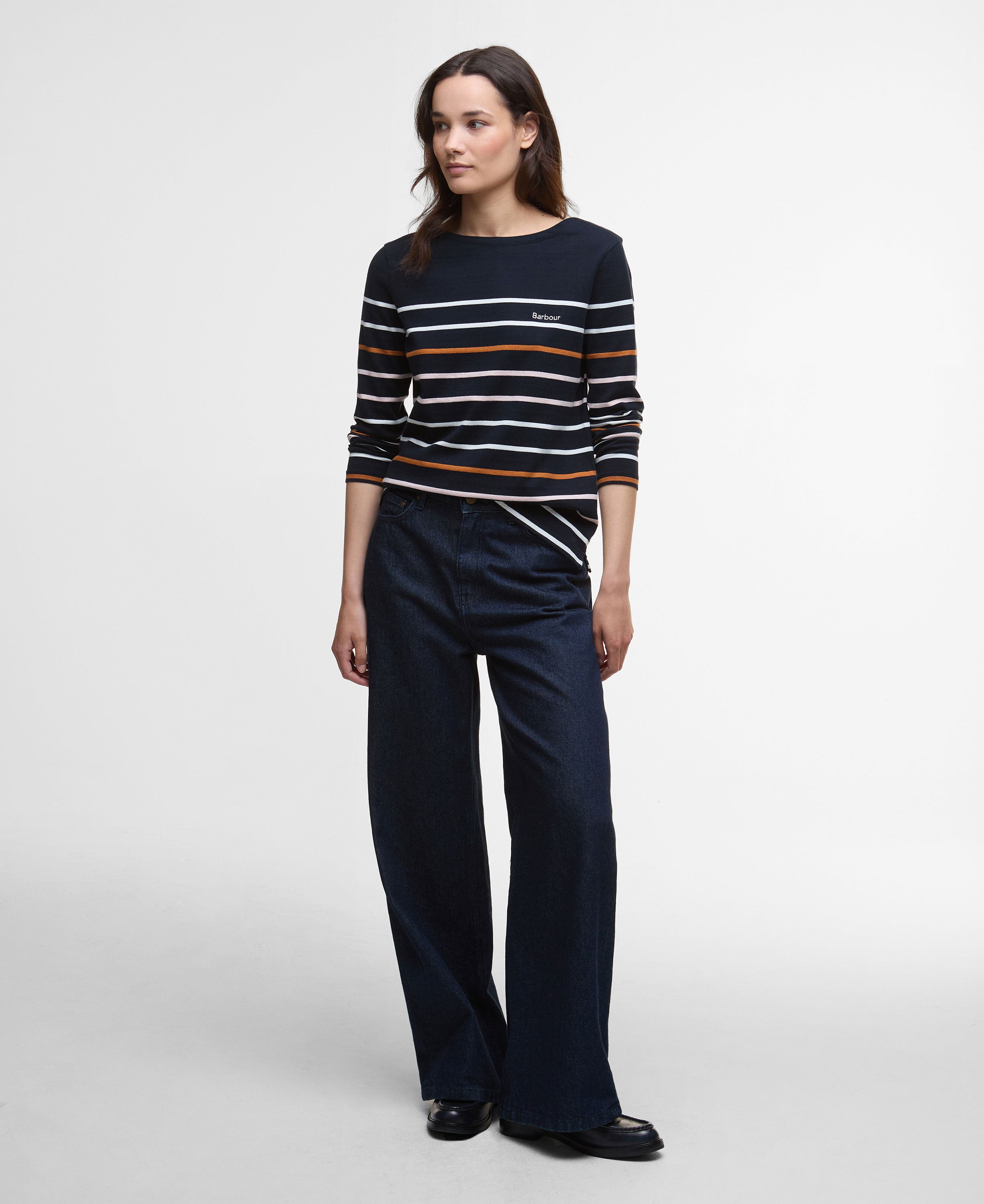 Hawkins Top - Navy Stripe