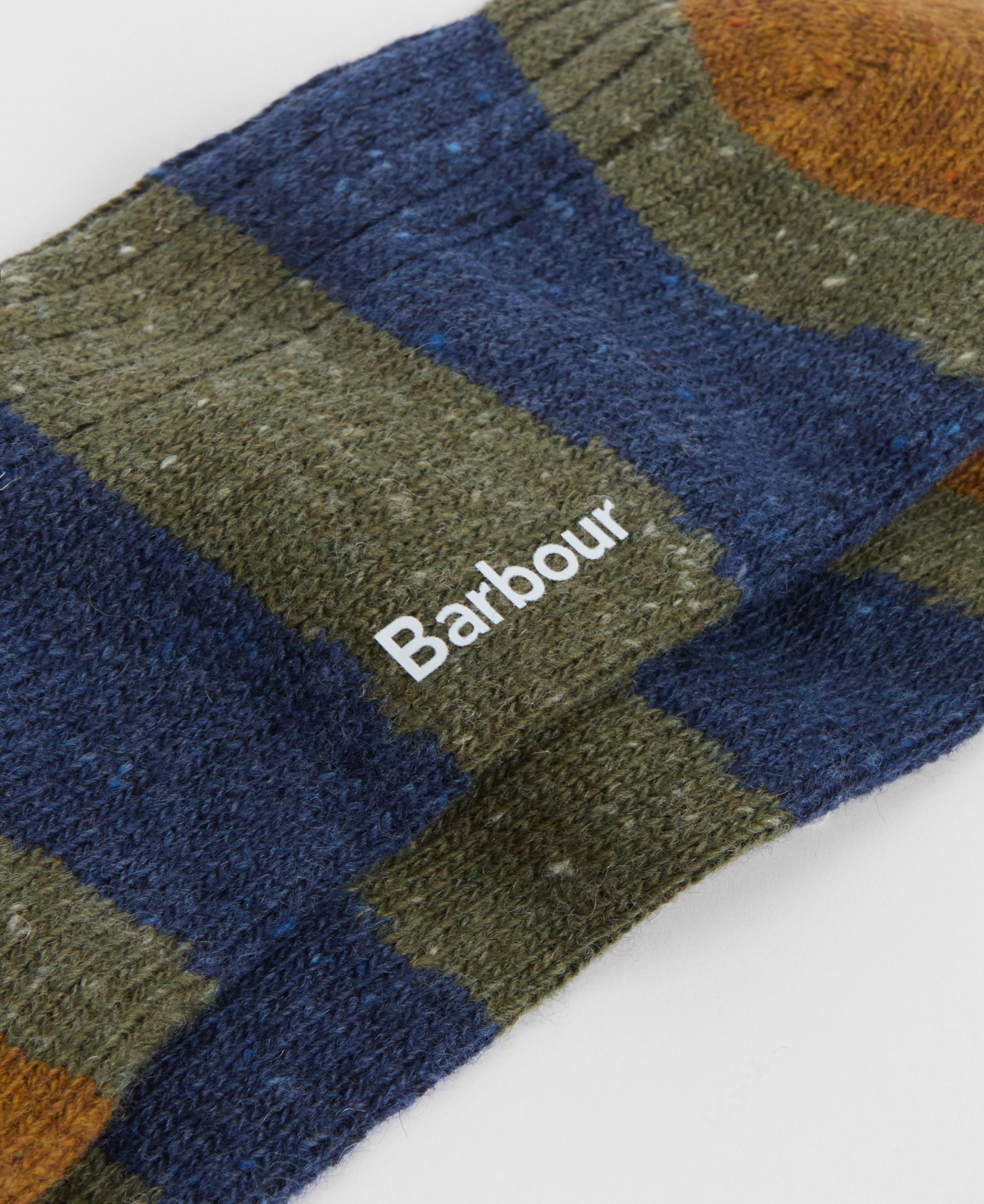 Houghton Stripe Socks - Thyme