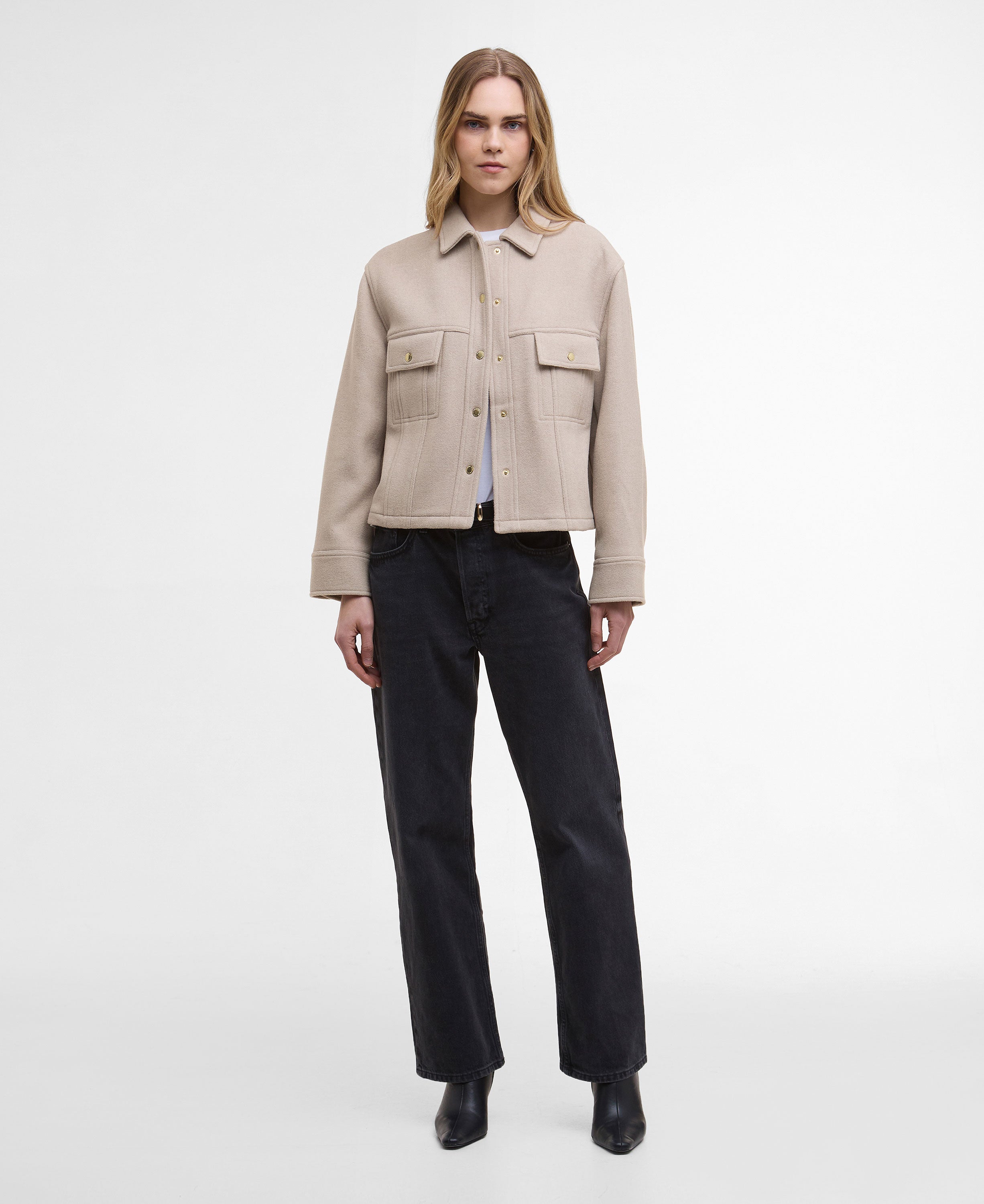 Chloe Overshirt - Oat