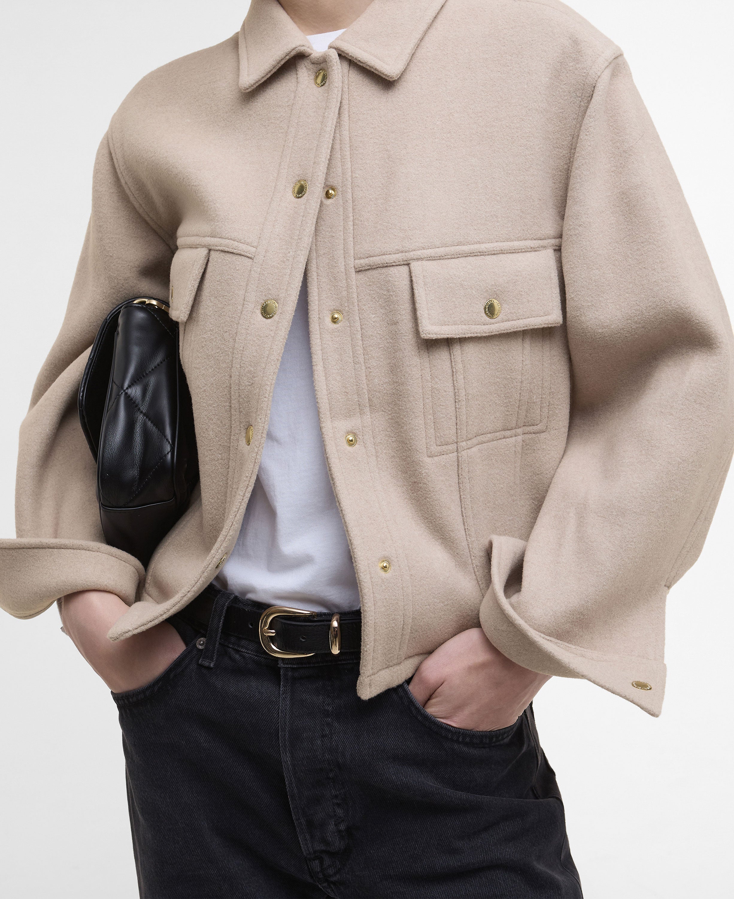 Chloe Overshirt - Oat