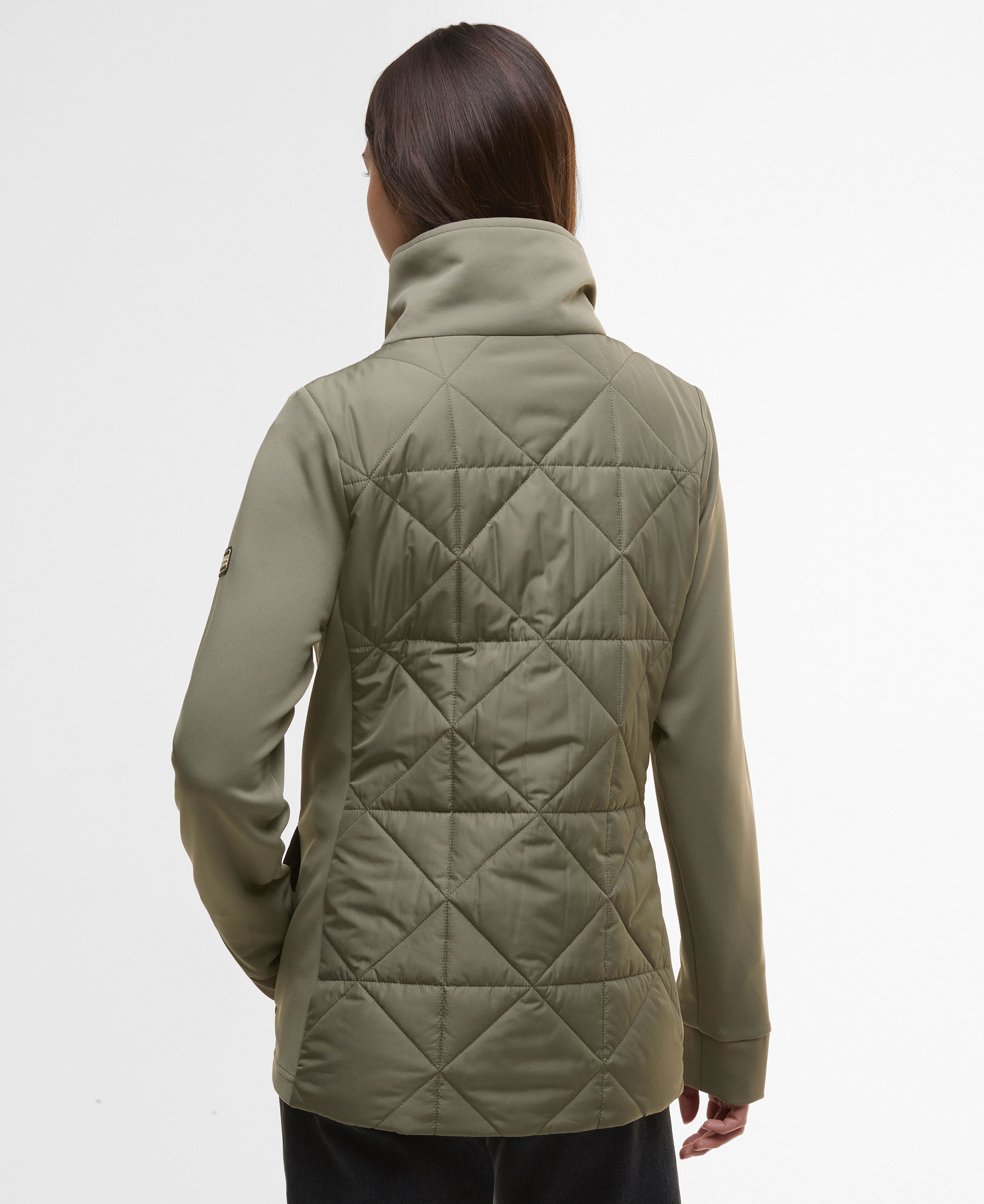 Kya Quilted Sweat - Dusky Khaki
