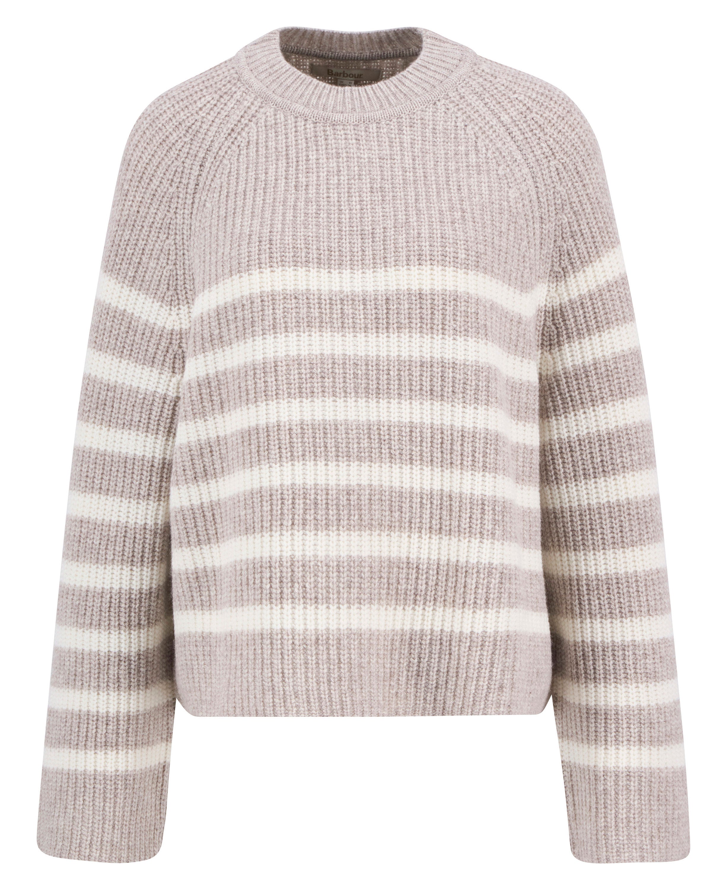 Irene Knitted Jumper - Oat Stripe
