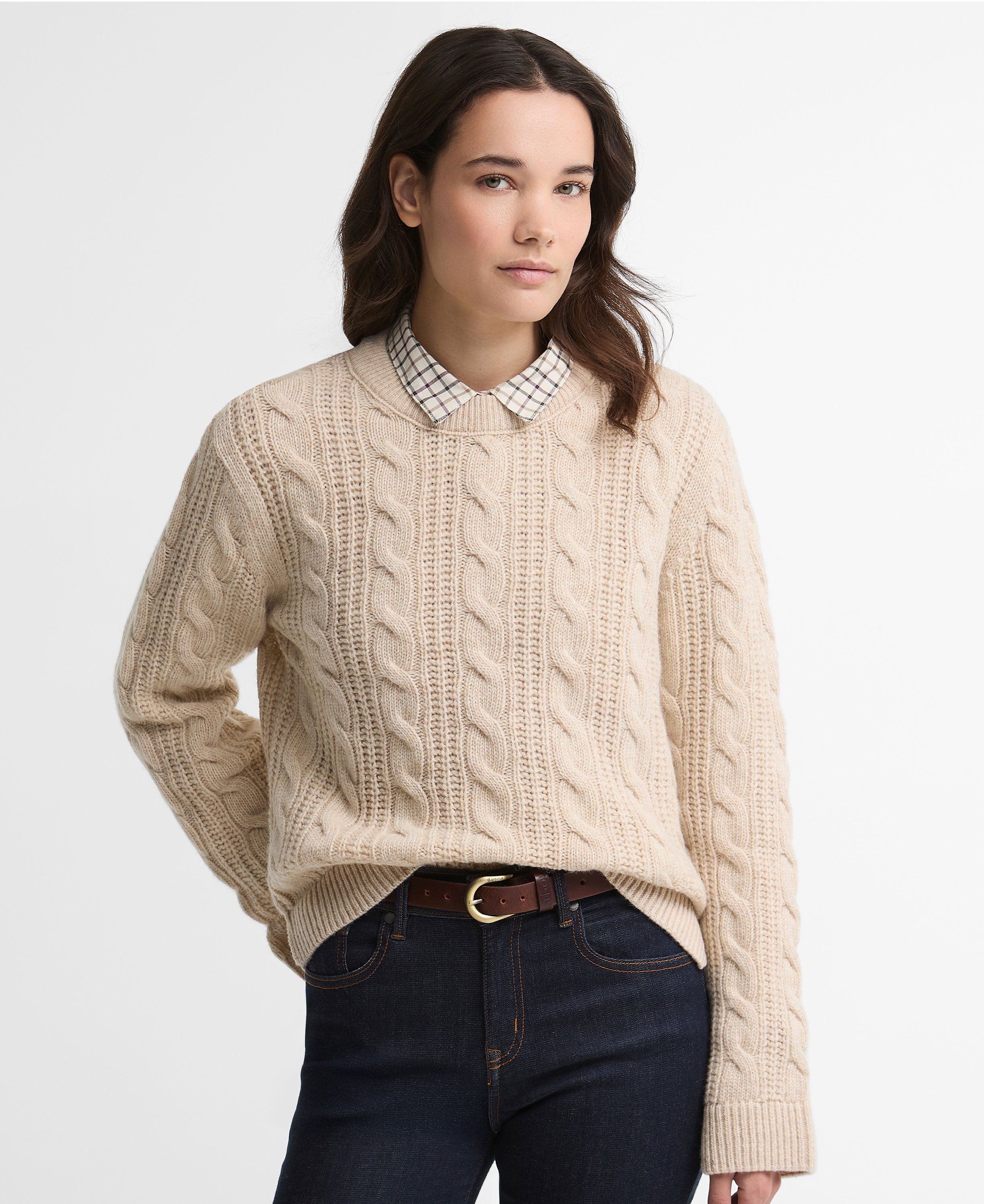 Joan Knitted Jumper - Birch