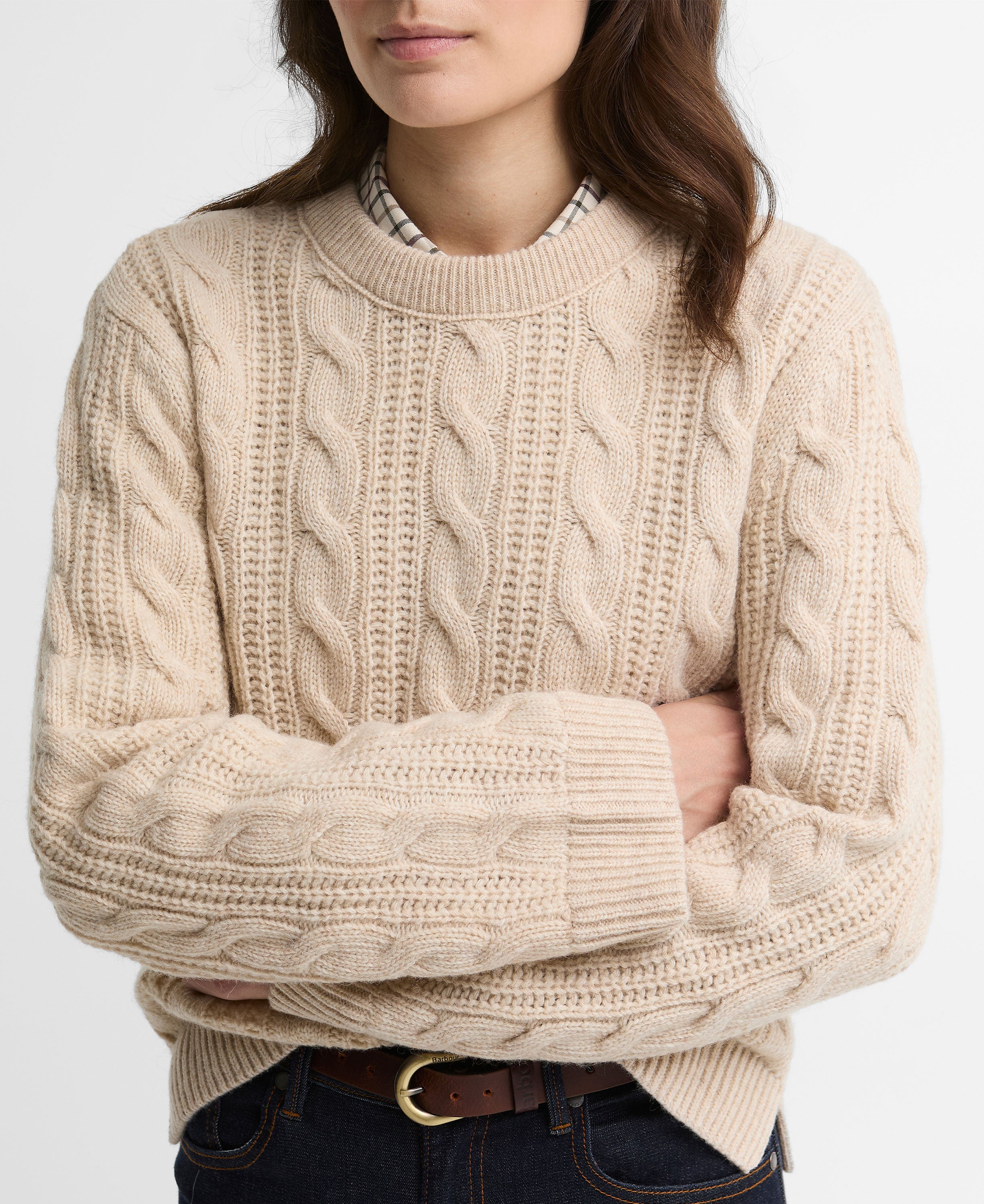 Joan Knitted Jumper - Birch