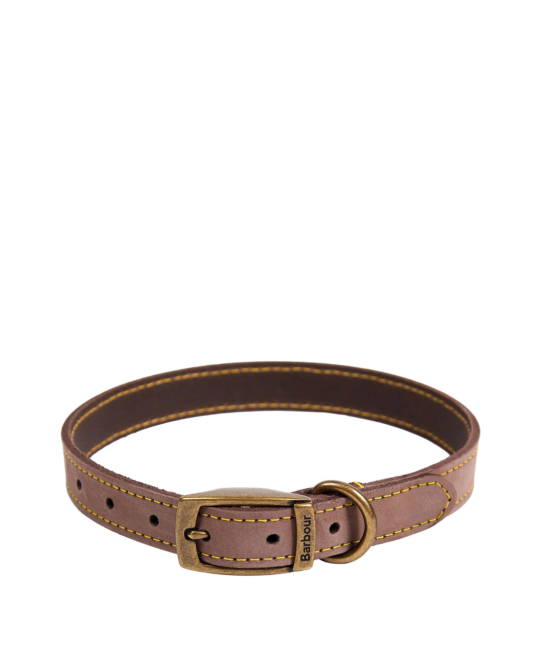 Leather Dog Collar - Brown
