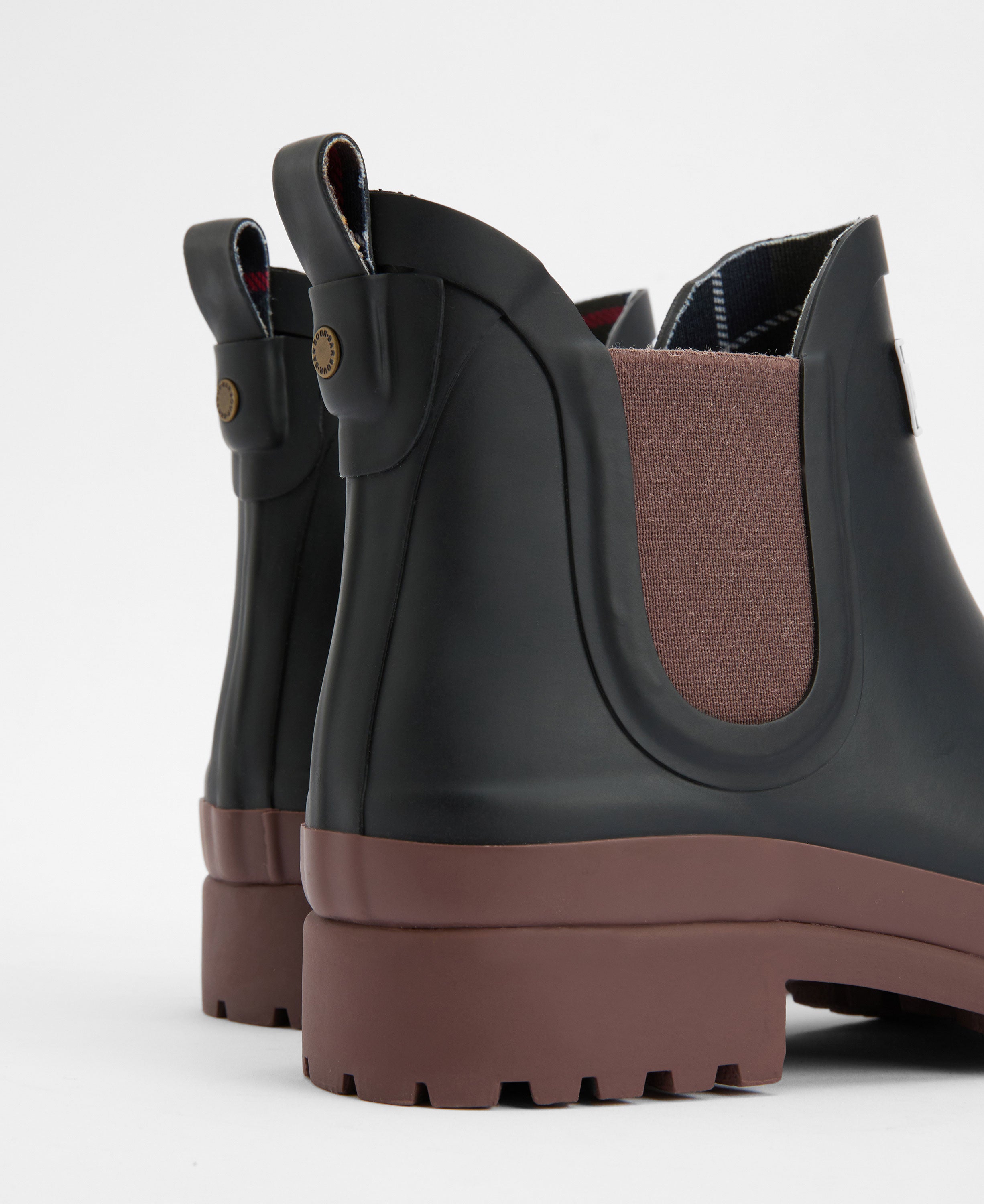 Mallow Chelsea Welly - Black/Vicuna