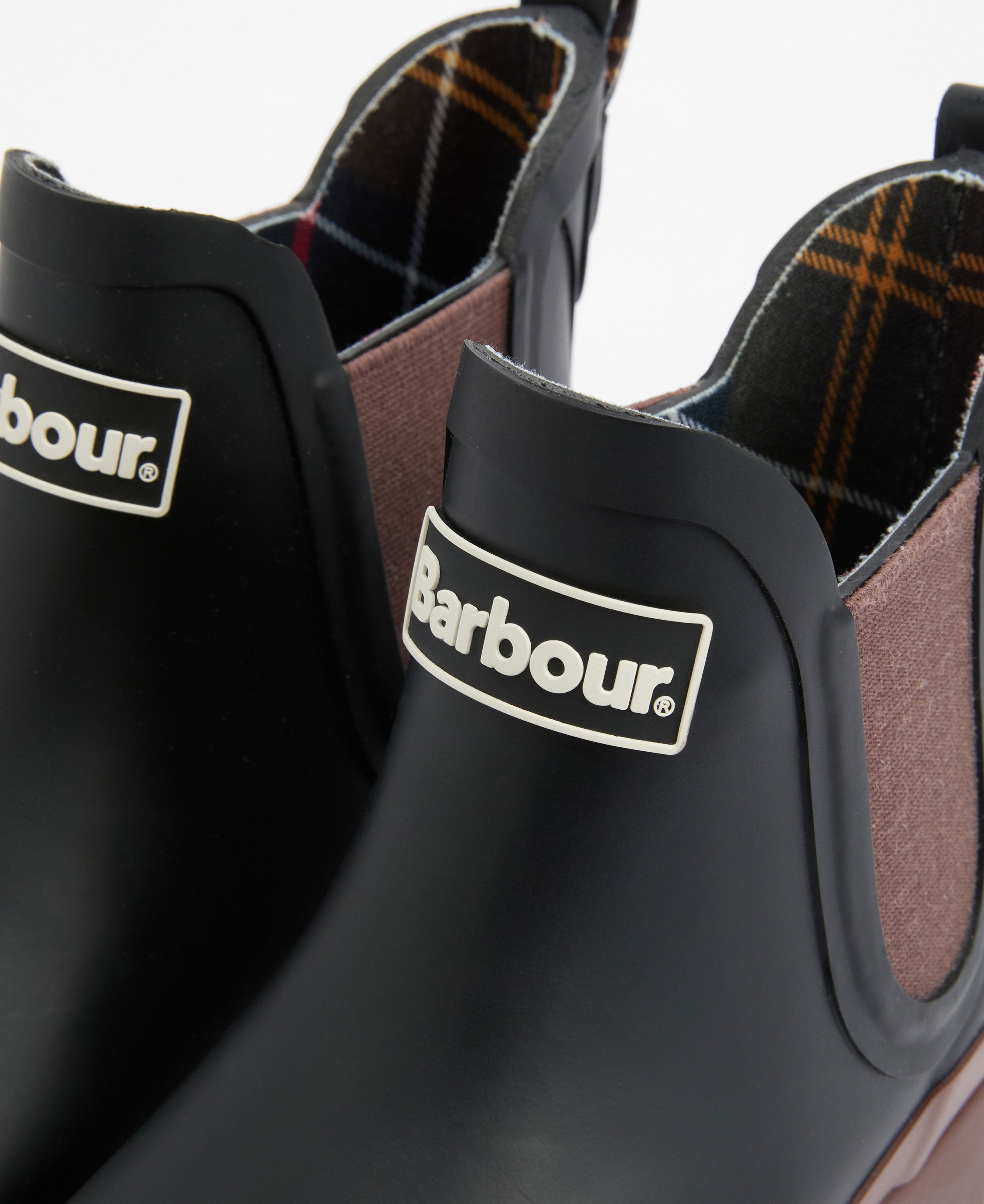 Mallow Chelsea Welly - Black/Vicuna