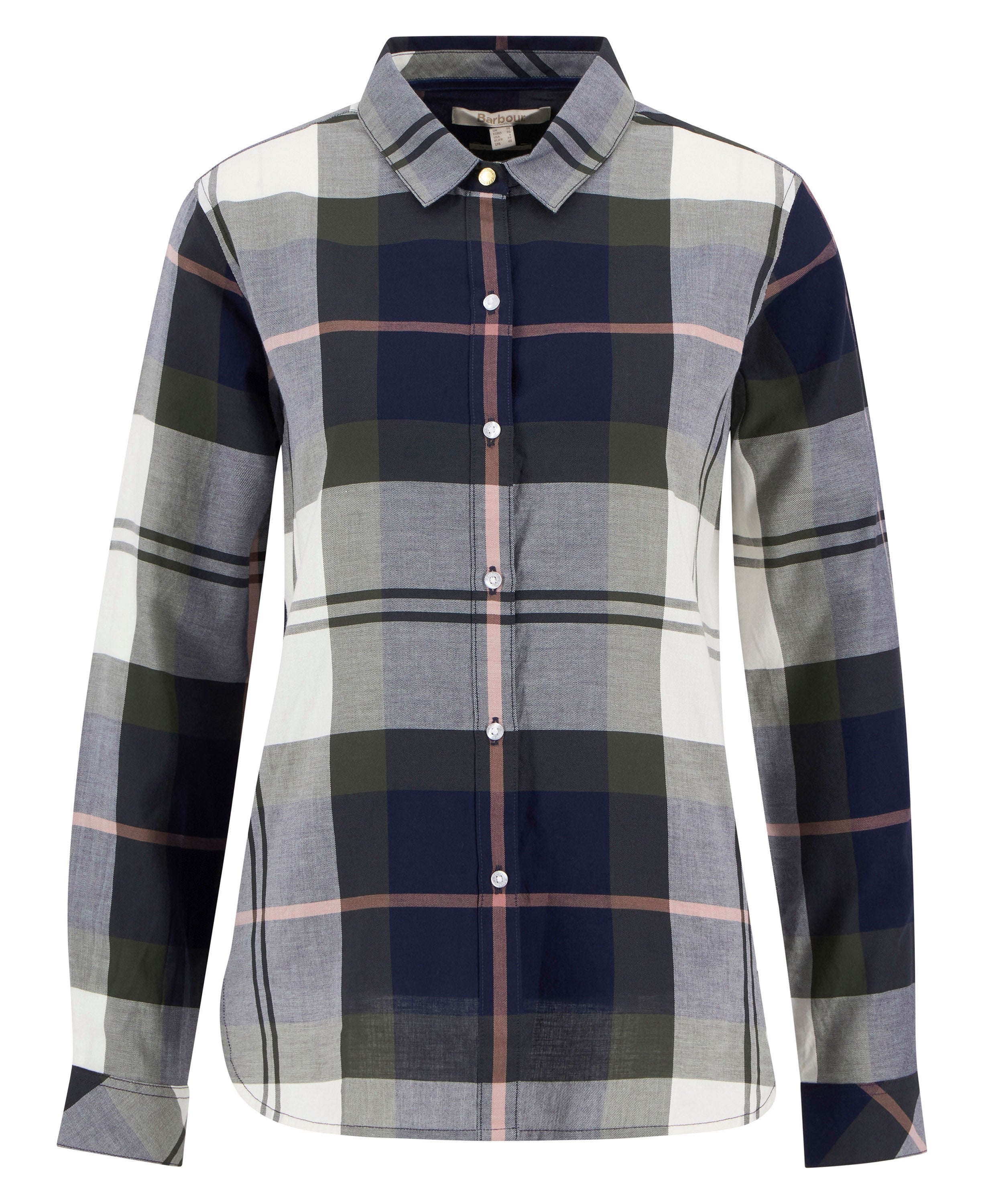Moorland Shirt - Navy/Arabesque Check