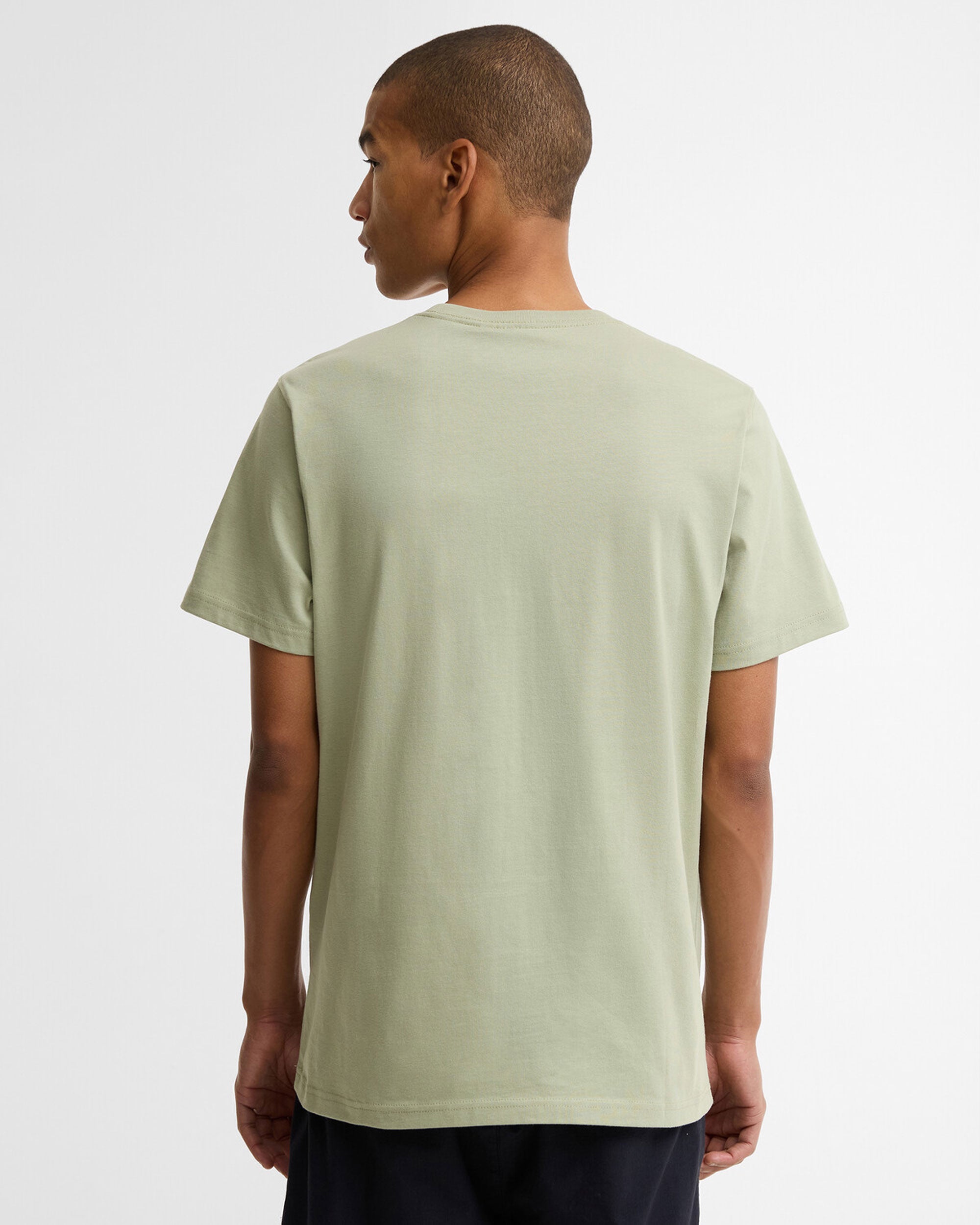 Moorside Logo Tailored T-Shirt - Mineral Green