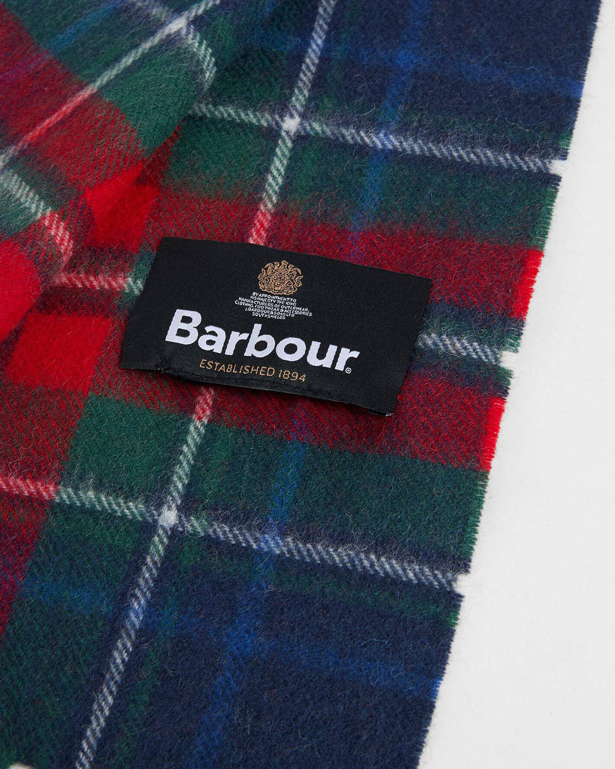 New Check Tartan Scarf - Evergreen Tartan