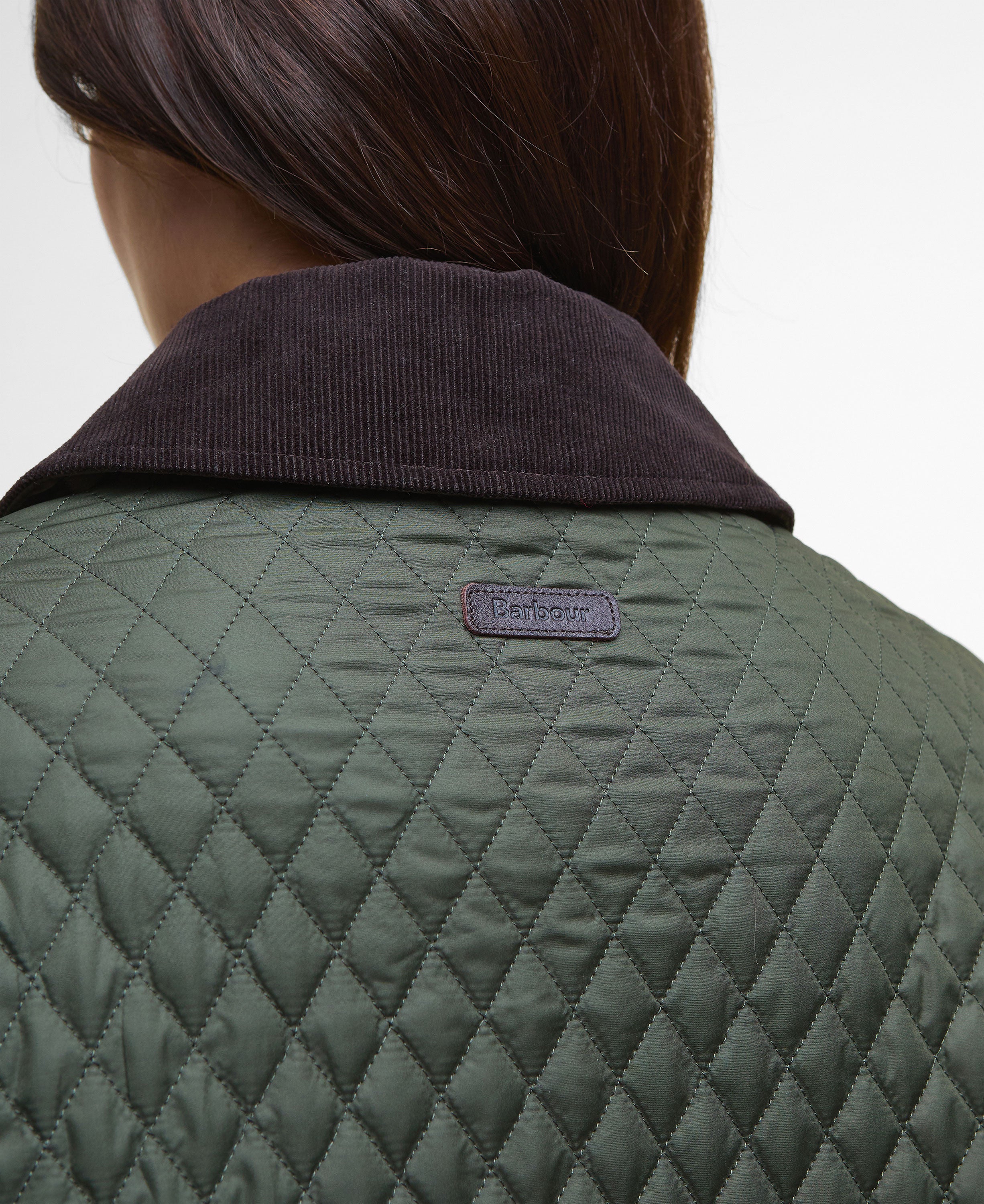 Oakham Quilted Cape - Olive