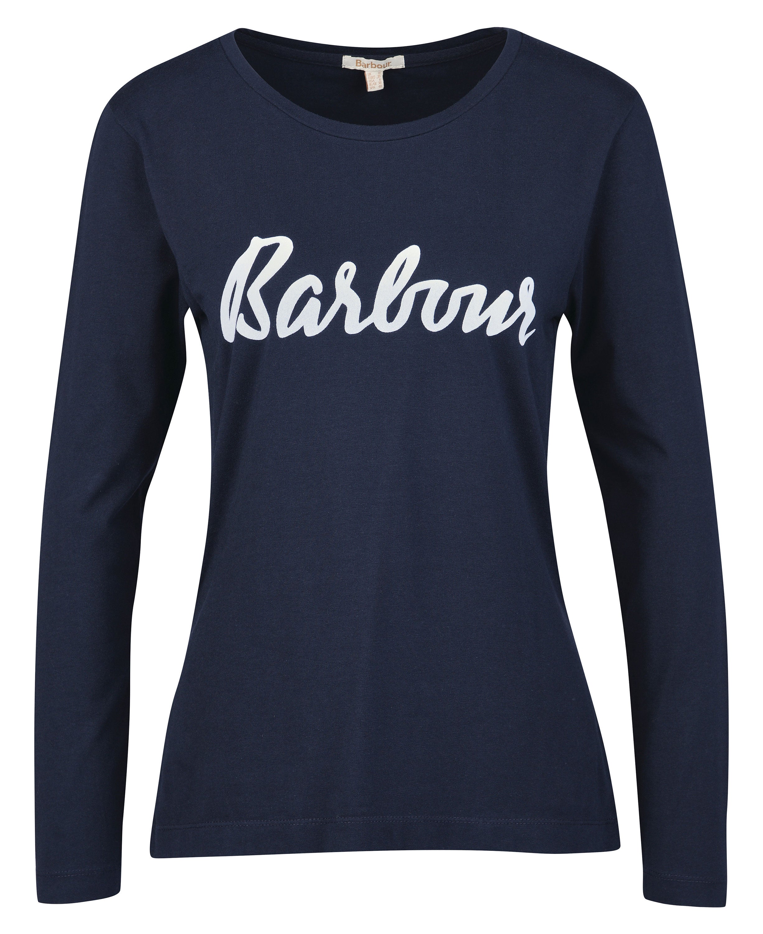 Otterburn Long Sleeve T-Shirt - Navy/White