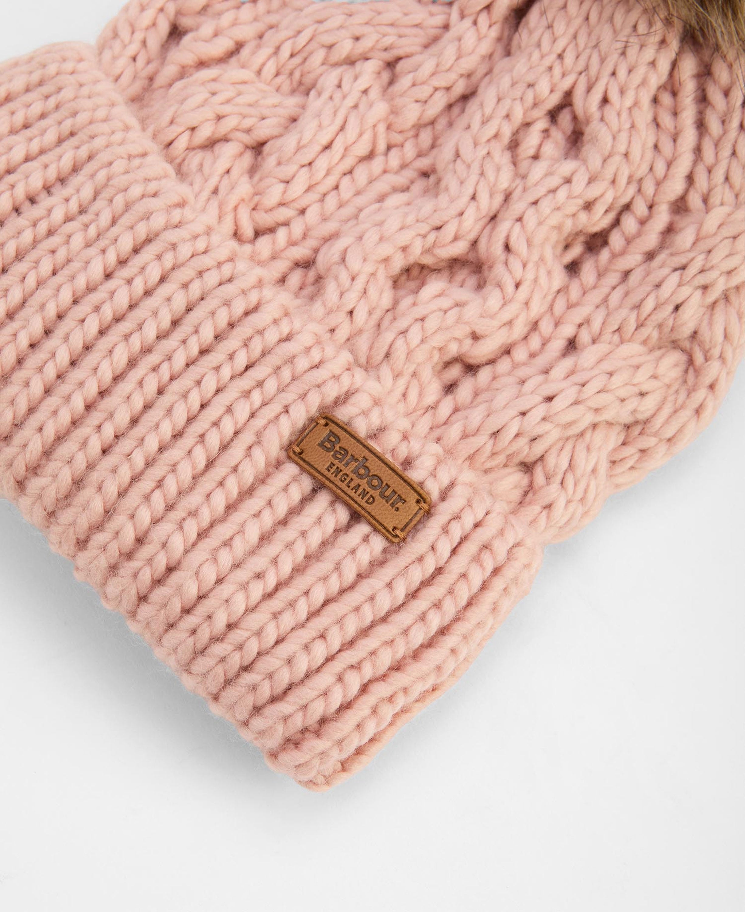 Penshaw Beanie Hat - Pink Blush