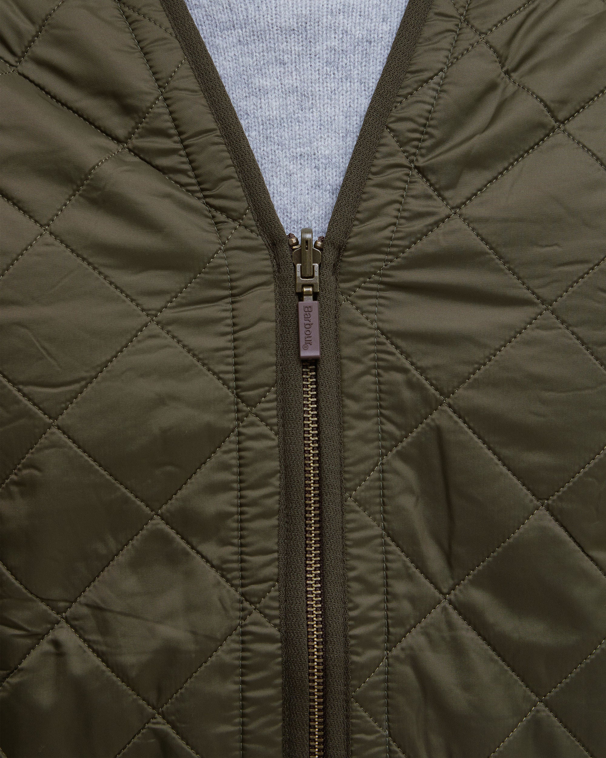 Polarquilt Waistcoat/Zip-In Liner - Olive