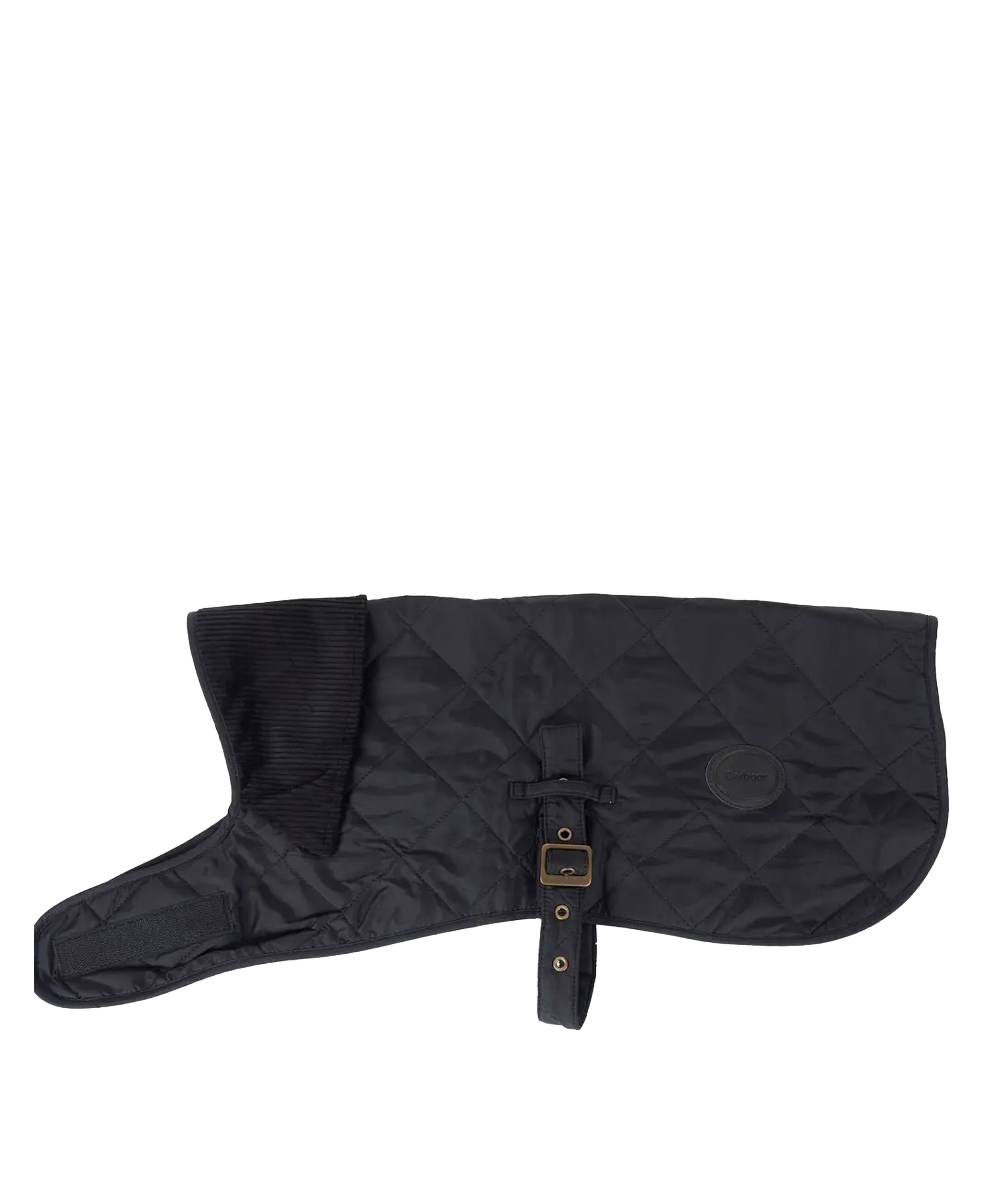 Quilted Dog Coat - Black