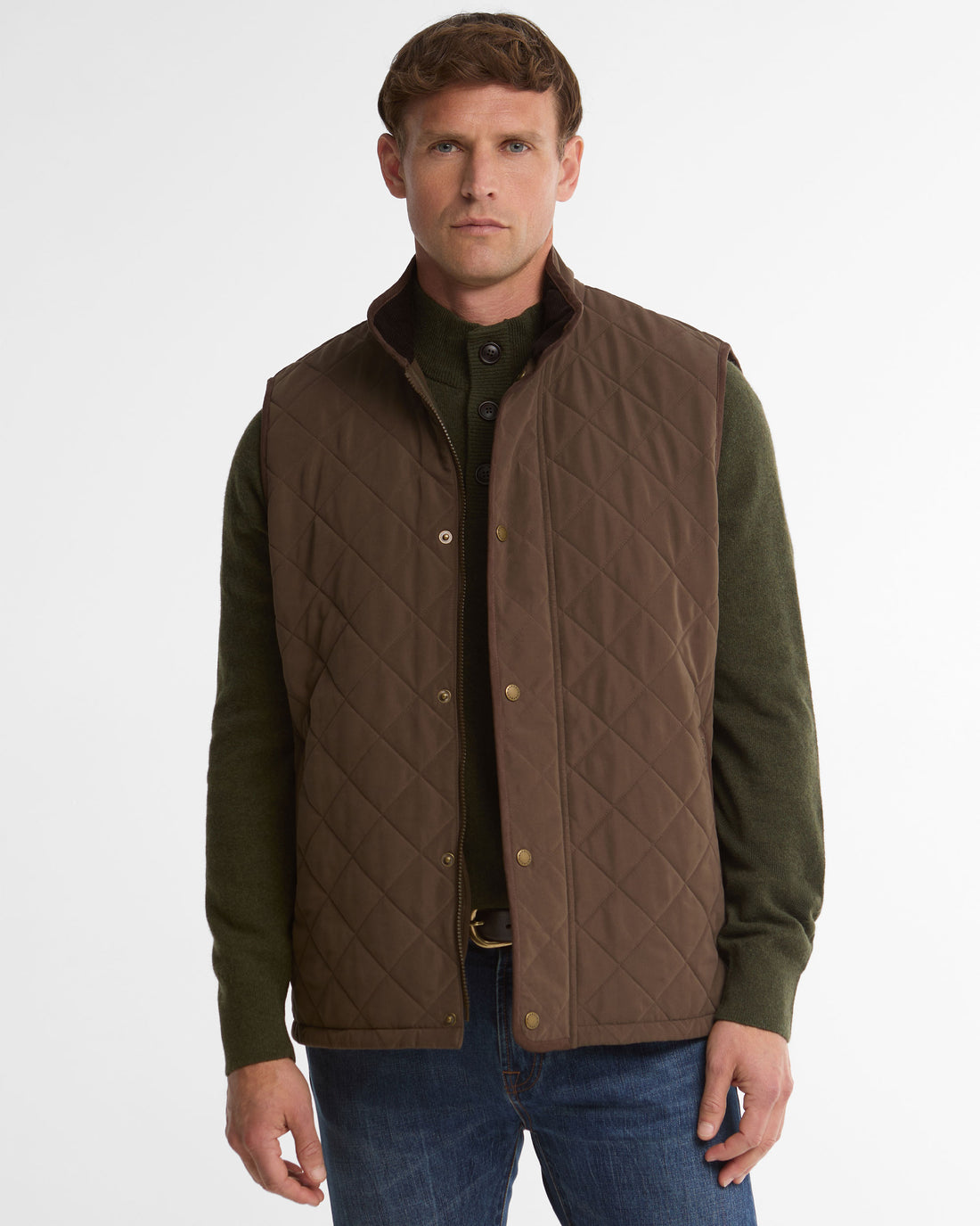 Rosley Polarquilt Gilet - Dark Olive