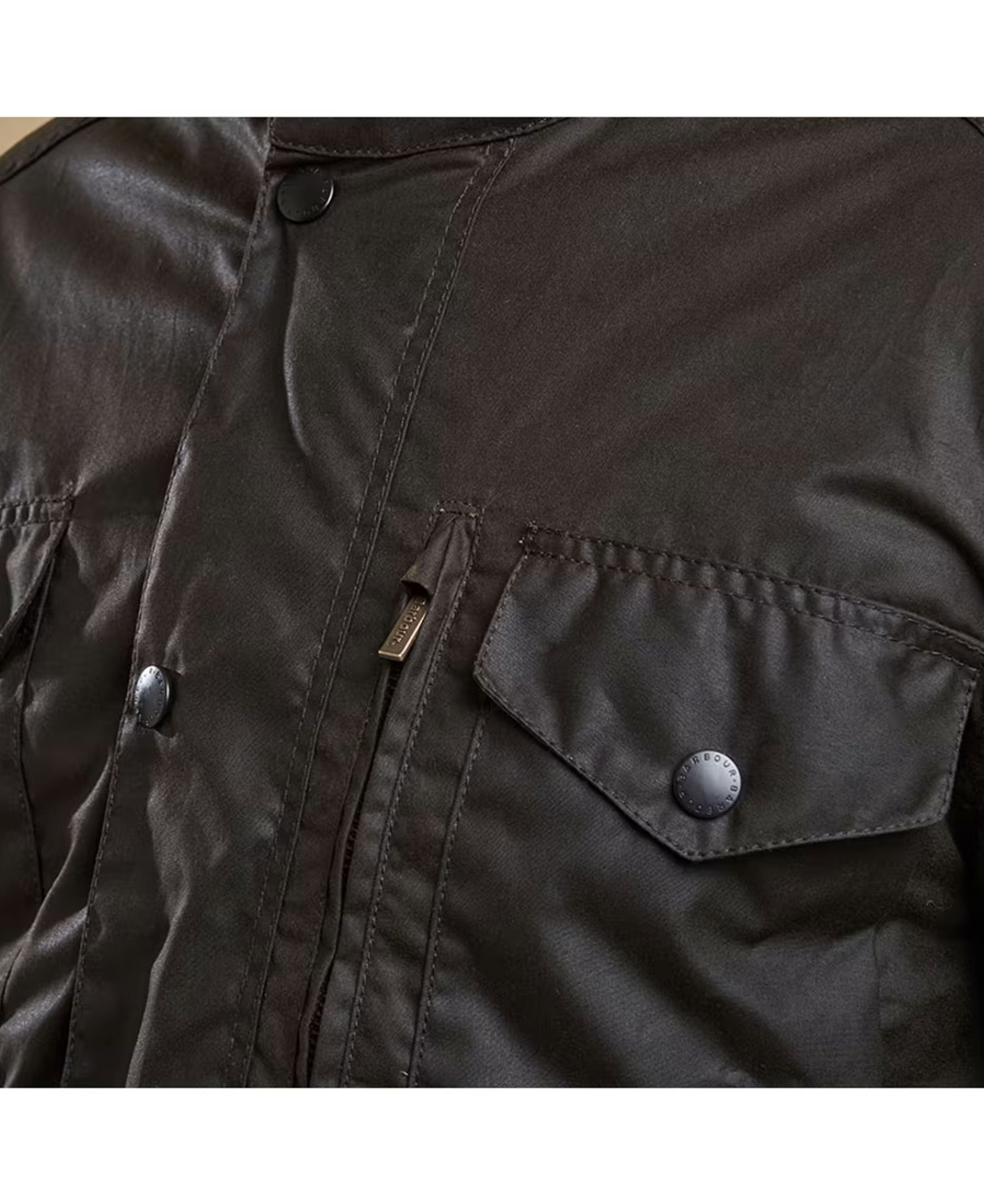 Sapper Wax Jacket - Olive