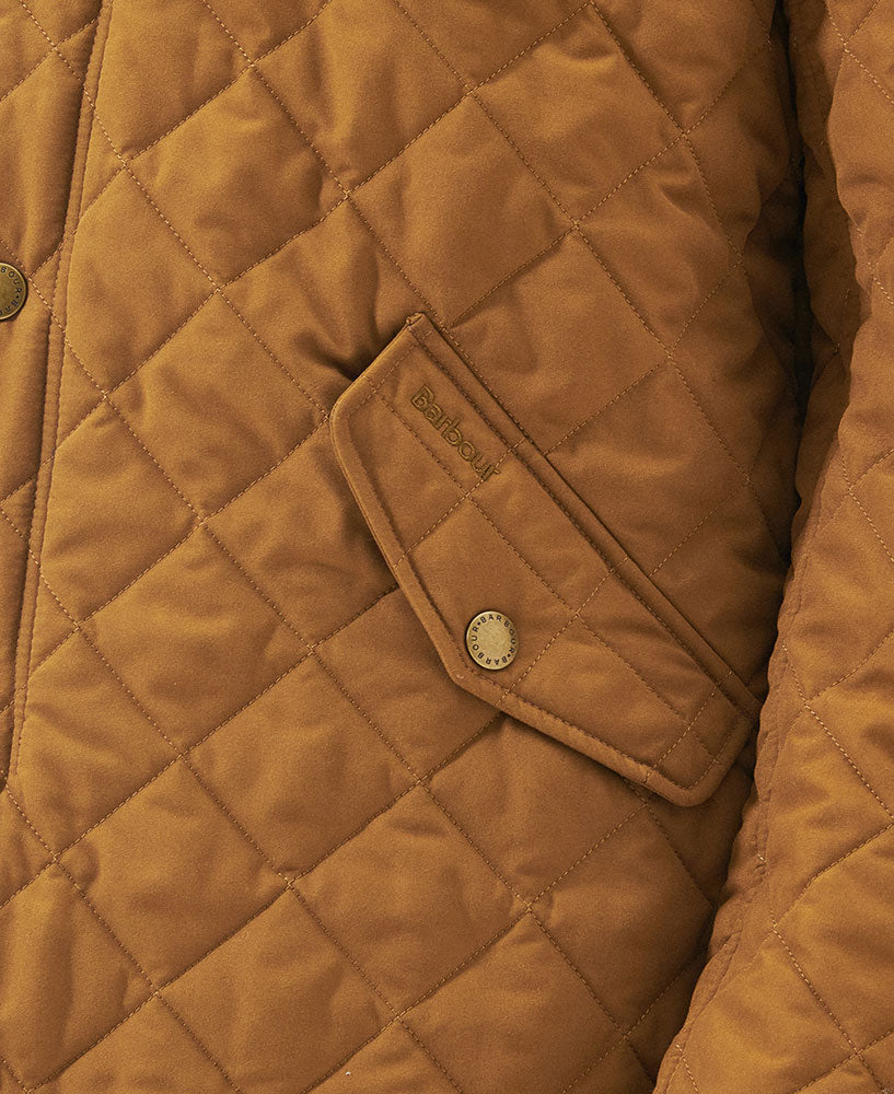 Shoveler Quilted Jacket - Washed Ochre