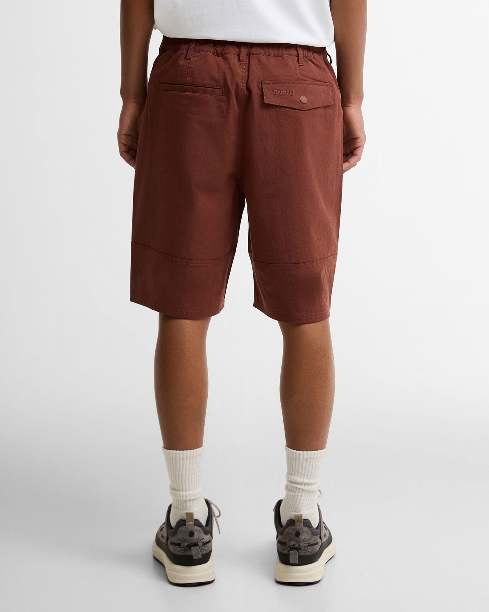 Strickland Textured Short - Burnt Pepper